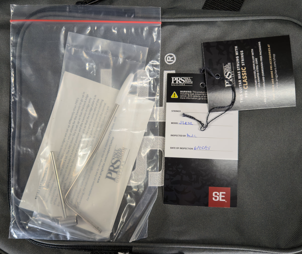 PRS SE Silver Sky Trad Blue (291)