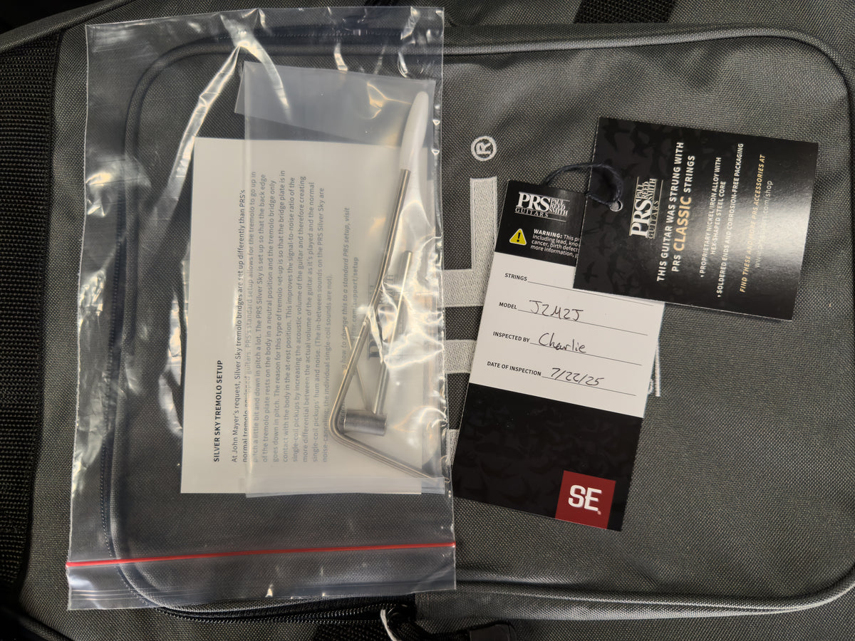 PRS SE Silver Sky Stone Blue (899)