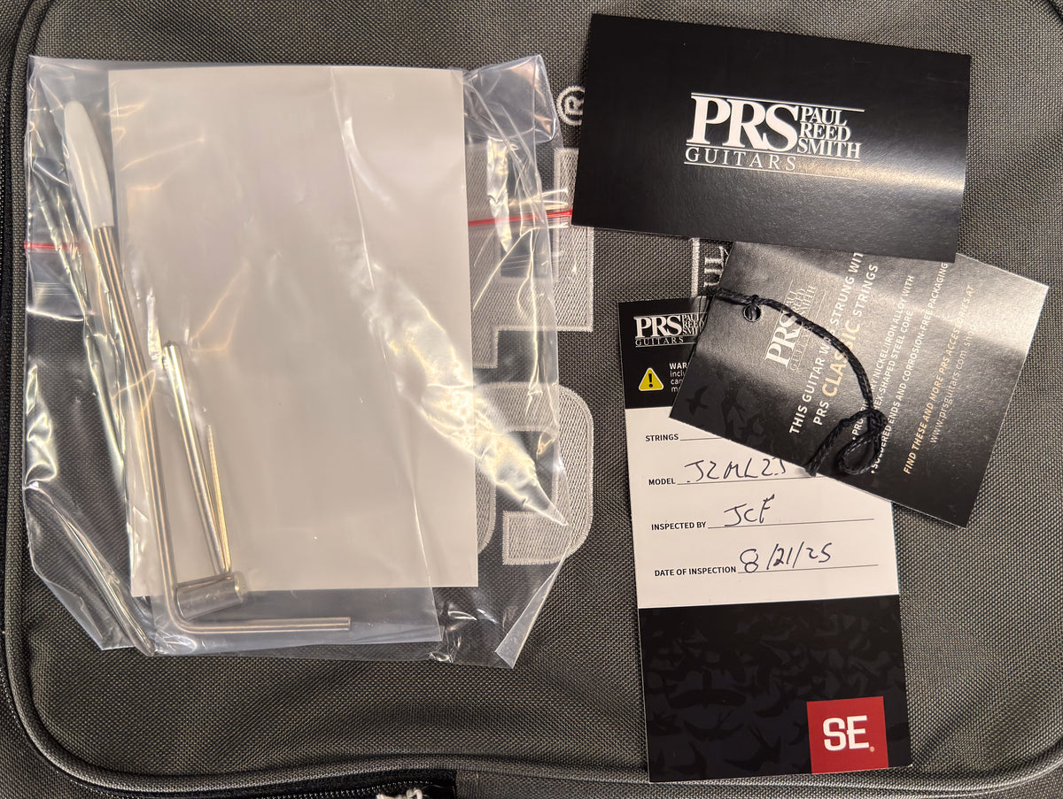 PRS SE Silver Sky Stone Blue Lefty (328)