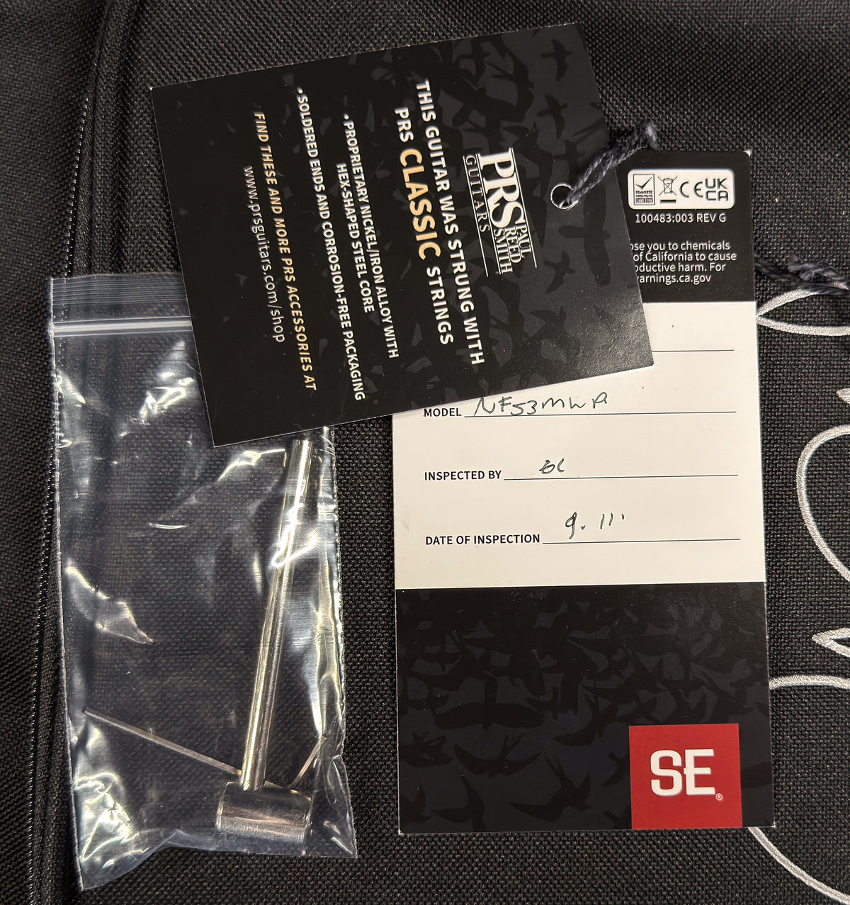 PRS SE NF 53 White Pearl (924)