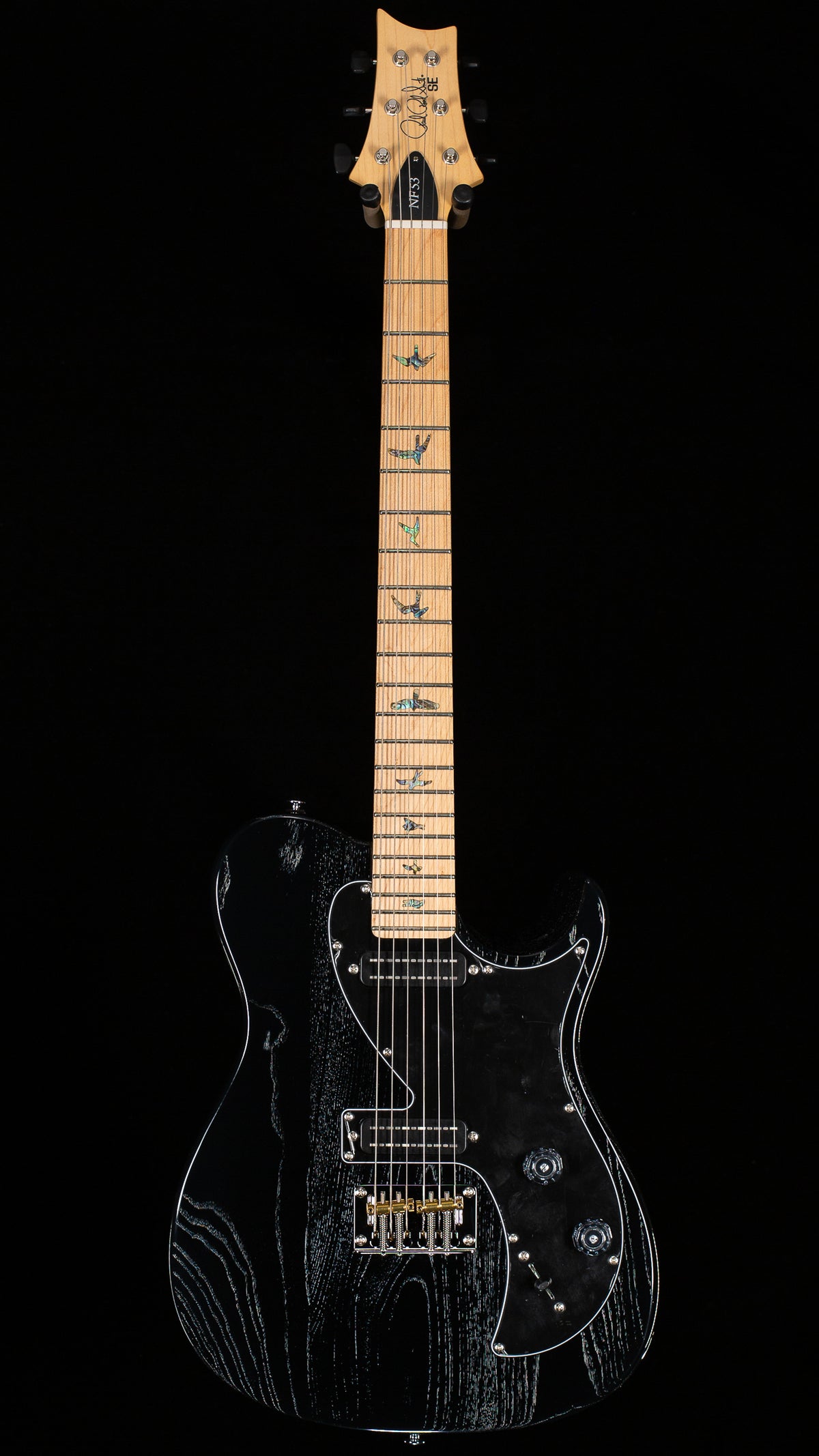 PRS SE NF 53 Black Doghair (471)