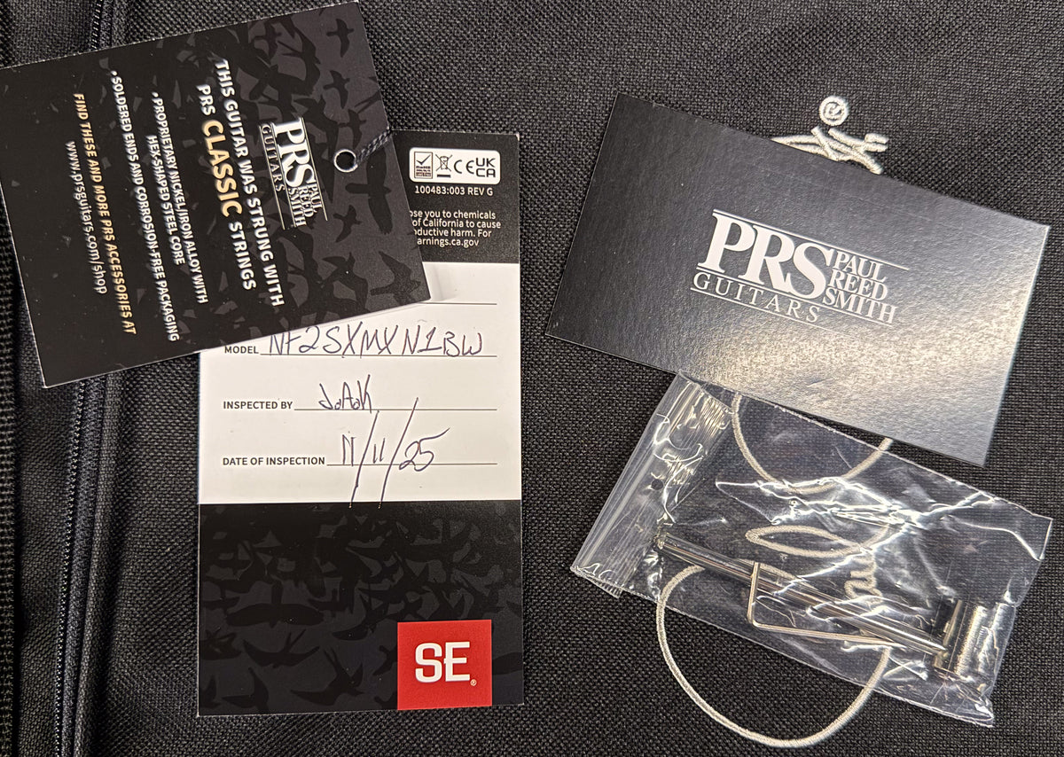 PRS SE NF 53 Black Doghair (471)