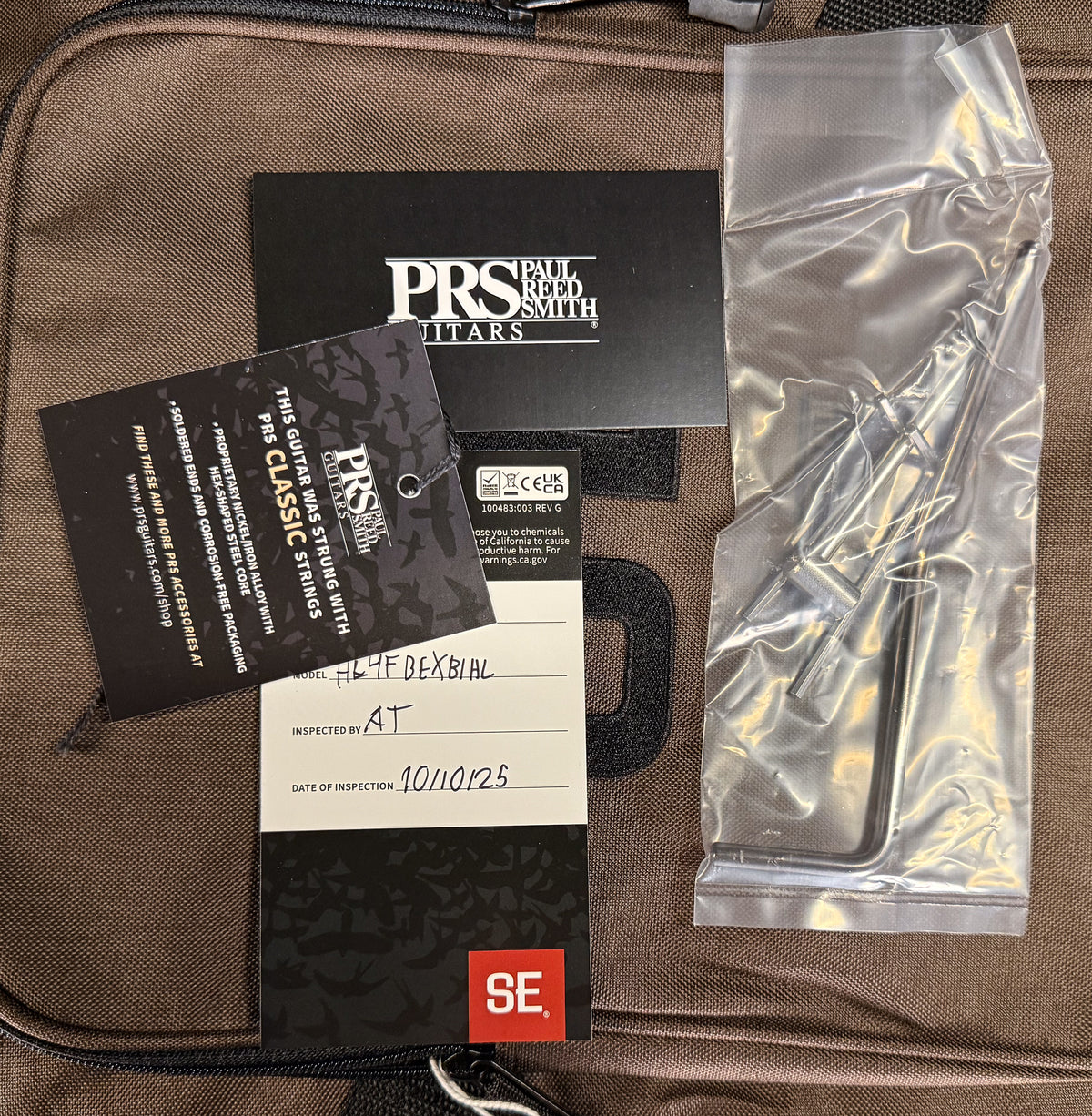 PRS SE Chleo Charcoal Purple Burst (945)