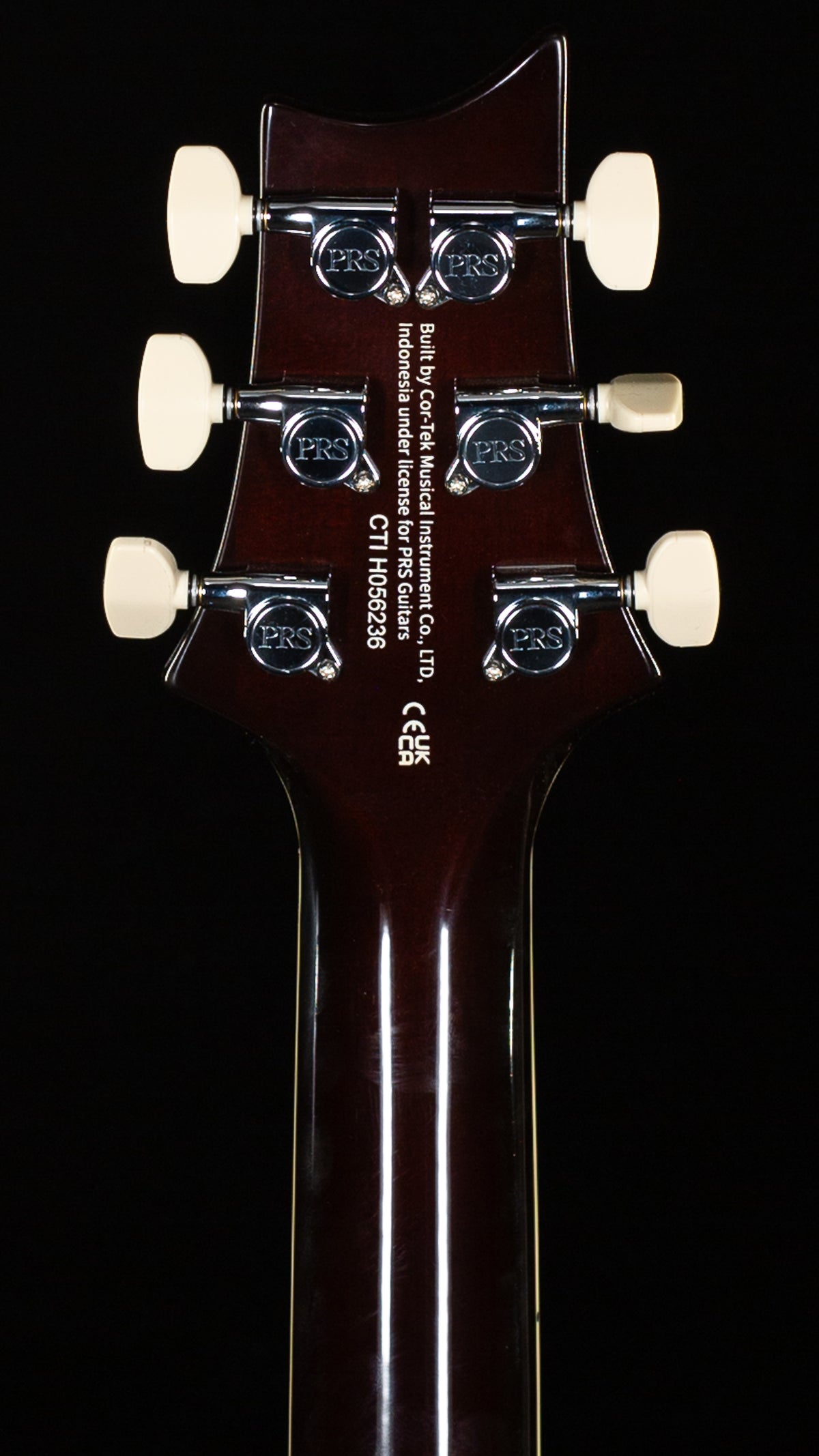 PRS SE Custom 24 Semi-Hollow Piezo Orange Tiger Smokeburst (236)