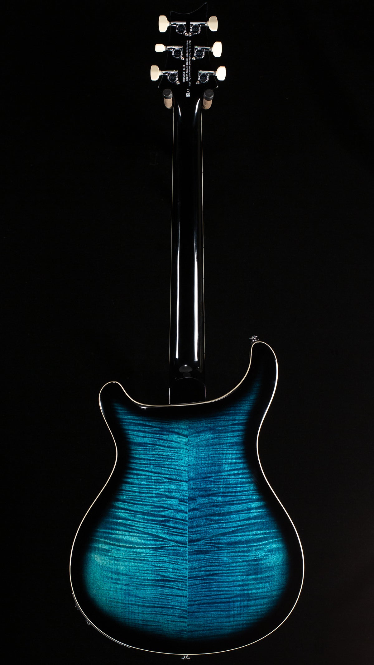 PRS SE Hollowbody II Piezo Peacock Blue Smokeburst (464)