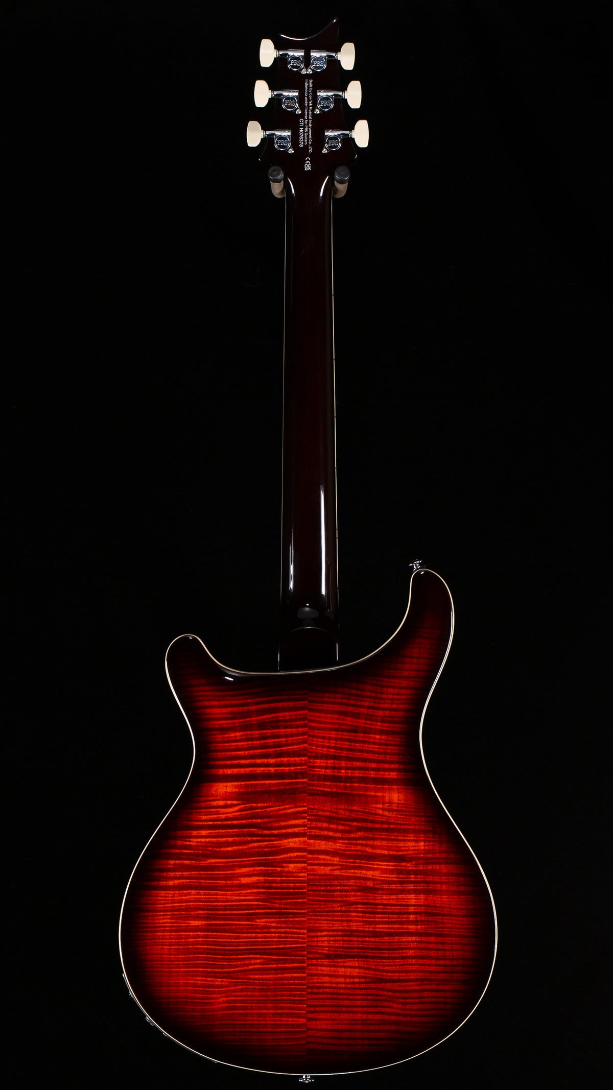 PRS SE Hollowbody II Piezo Orange Tiger Smokeburst (378)
