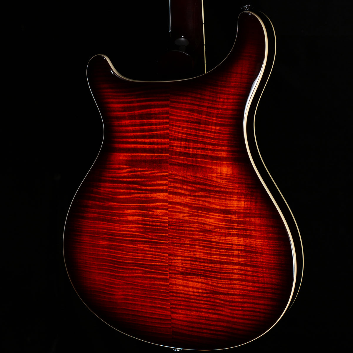 PRS SE Hollowbody II Piezo Orange Tiger Smokeburst (378)