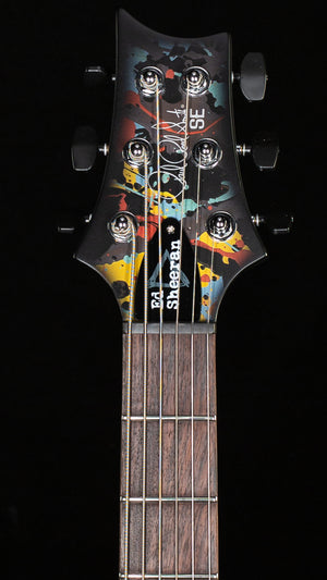 PRS SE Ed Sheeran Hollowbody I Baritone Piezo Drip Paint Artwork (024)