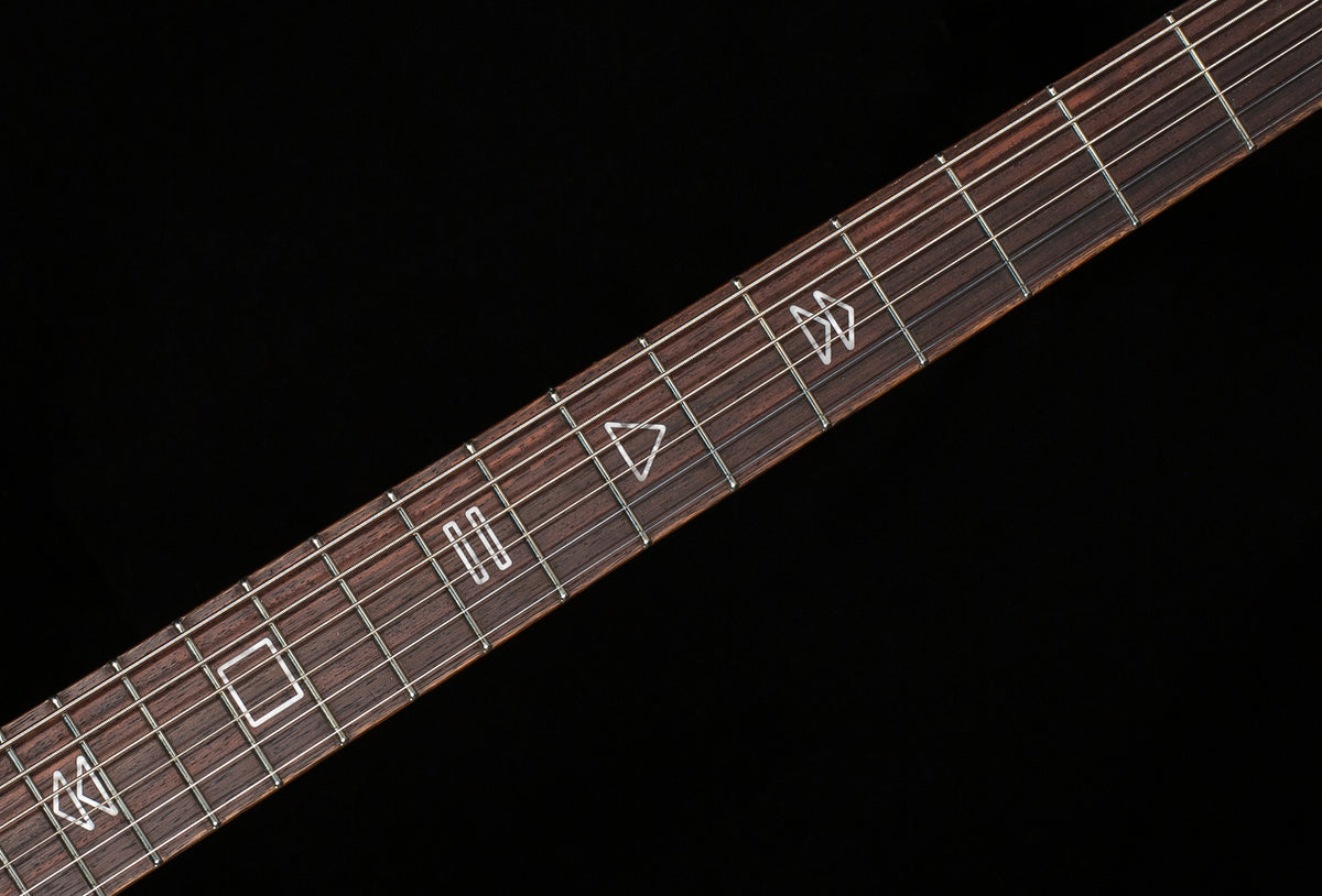 PRS SE Ed Sheeran Hollowbody I Baritone Piezo Drip Paint Artwork (397)