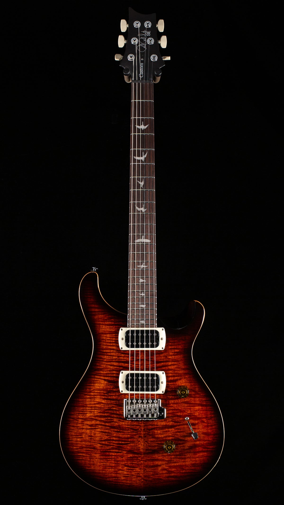 PRS SE Custom 24 Black Gold Sunburst (846)