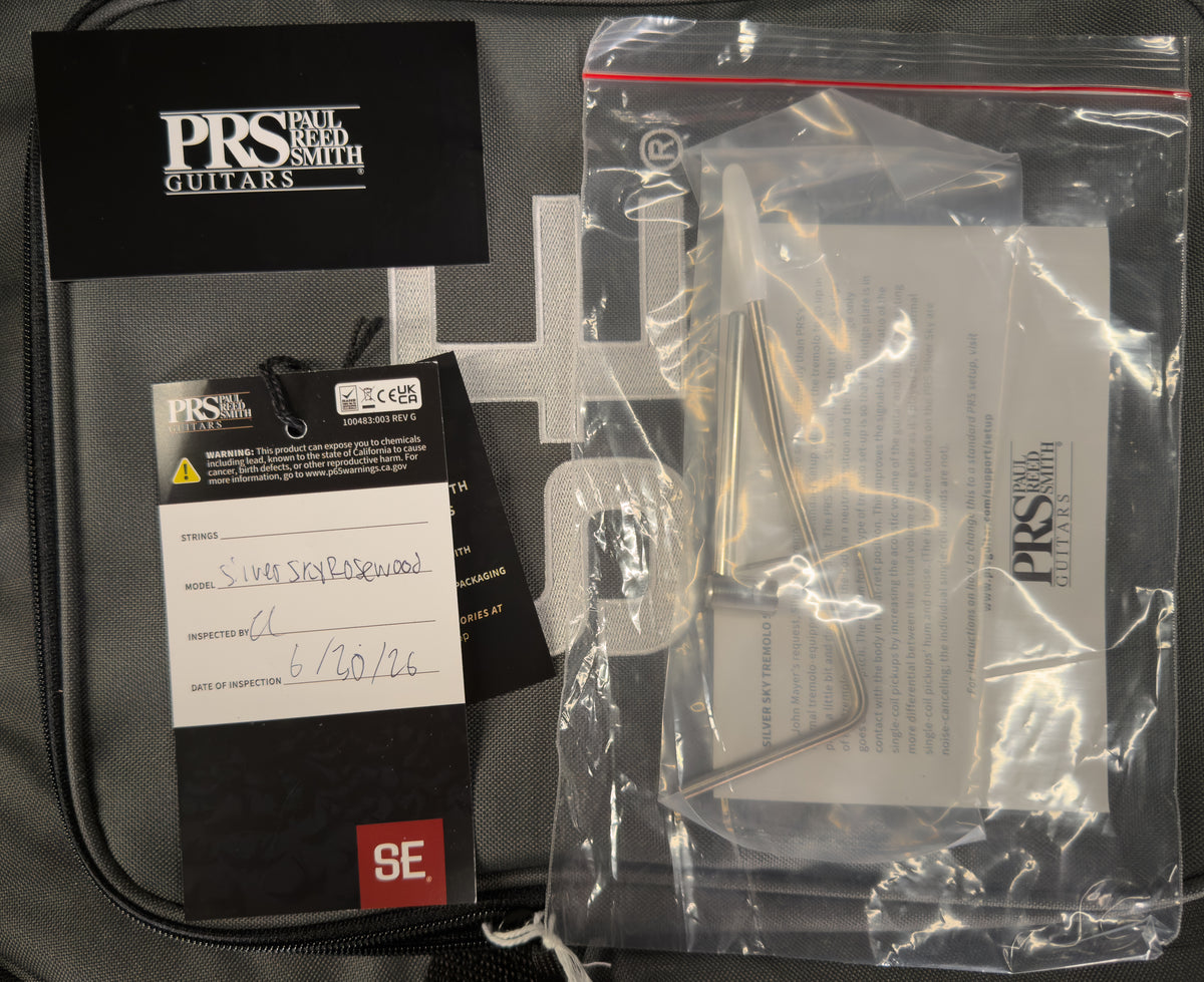 PRS SE Silver Sky Trad Blue (677)