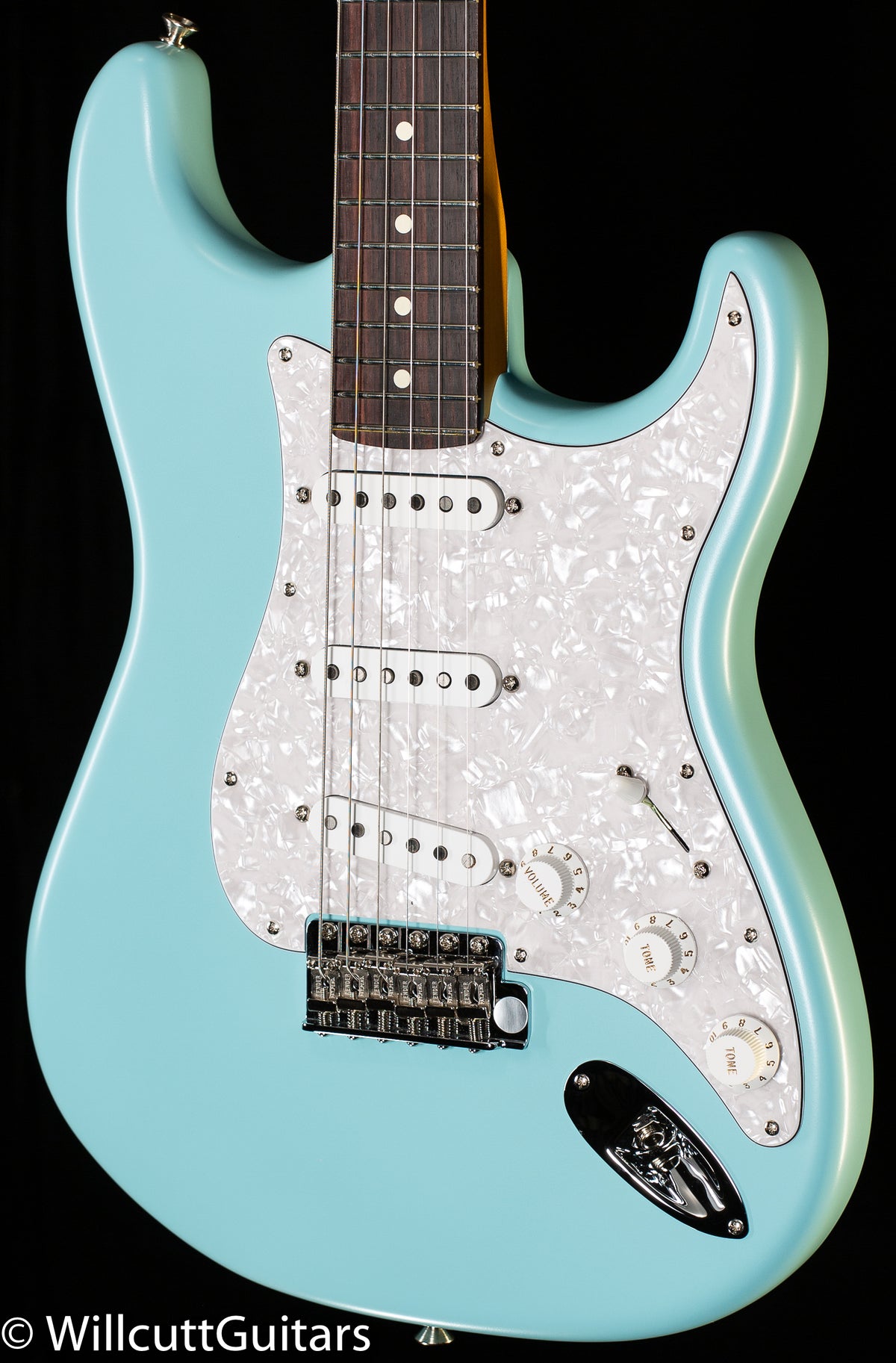 Fender Limited Edition Cory Wong Stratocaster Rosewood Fingerboard Daphne Blue (928)
