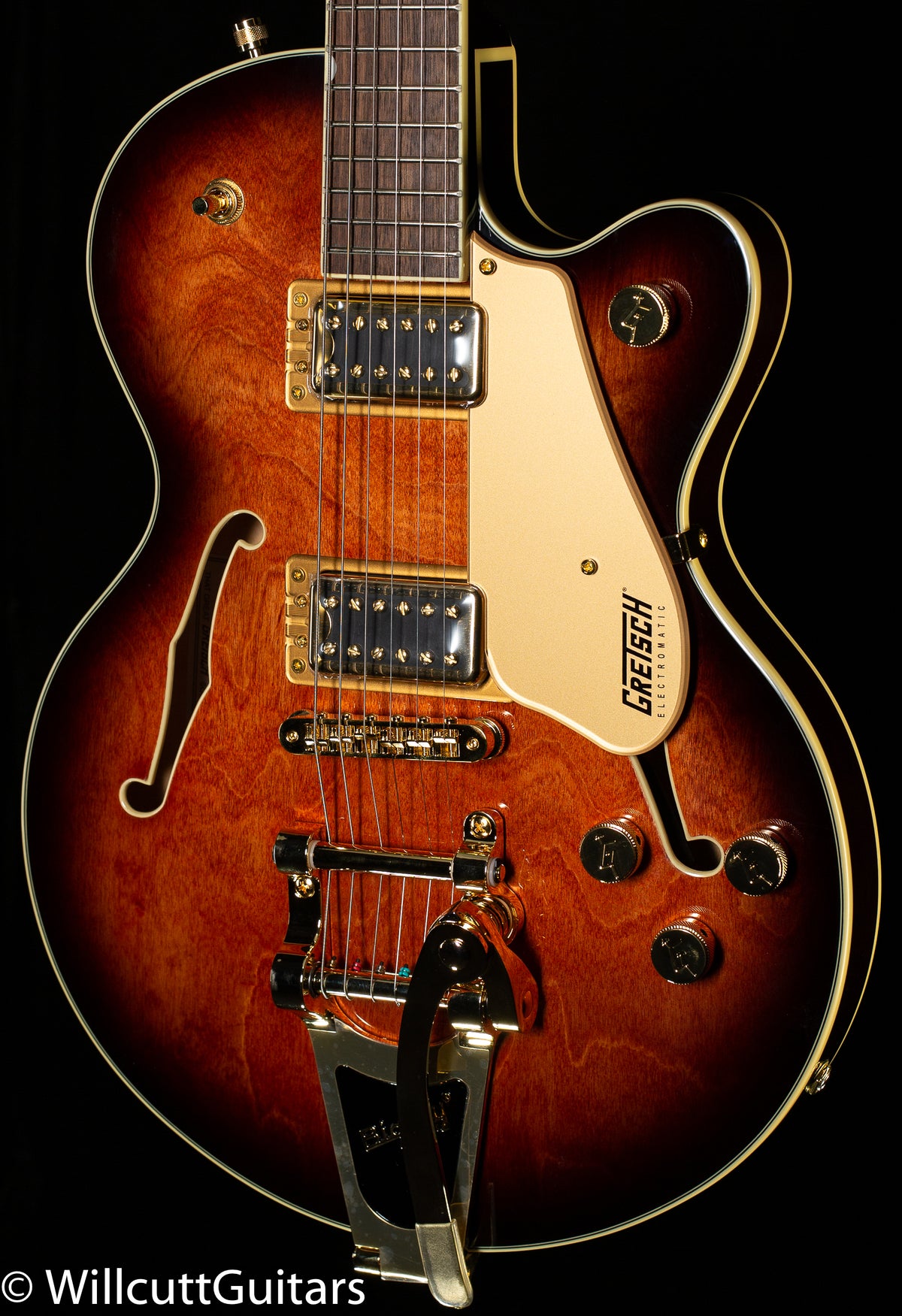 Gretsch G5655TG Electromatic Center Block Jr. Single-Cut Bigsby Single Barrel Burst (807)