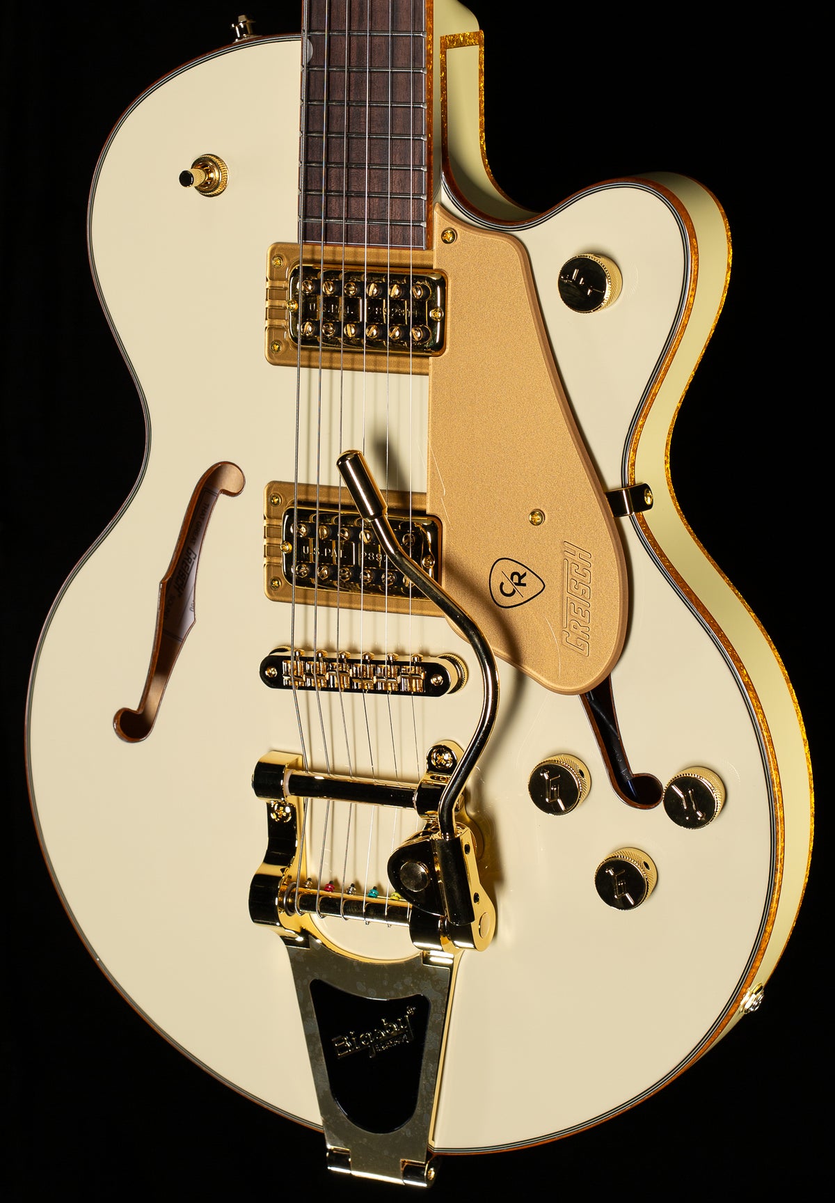 Gretsch Electromatic Chris Rocha Broadkaster Jr. Center Block, Rosewood Fingerboard, Vintage White (400)