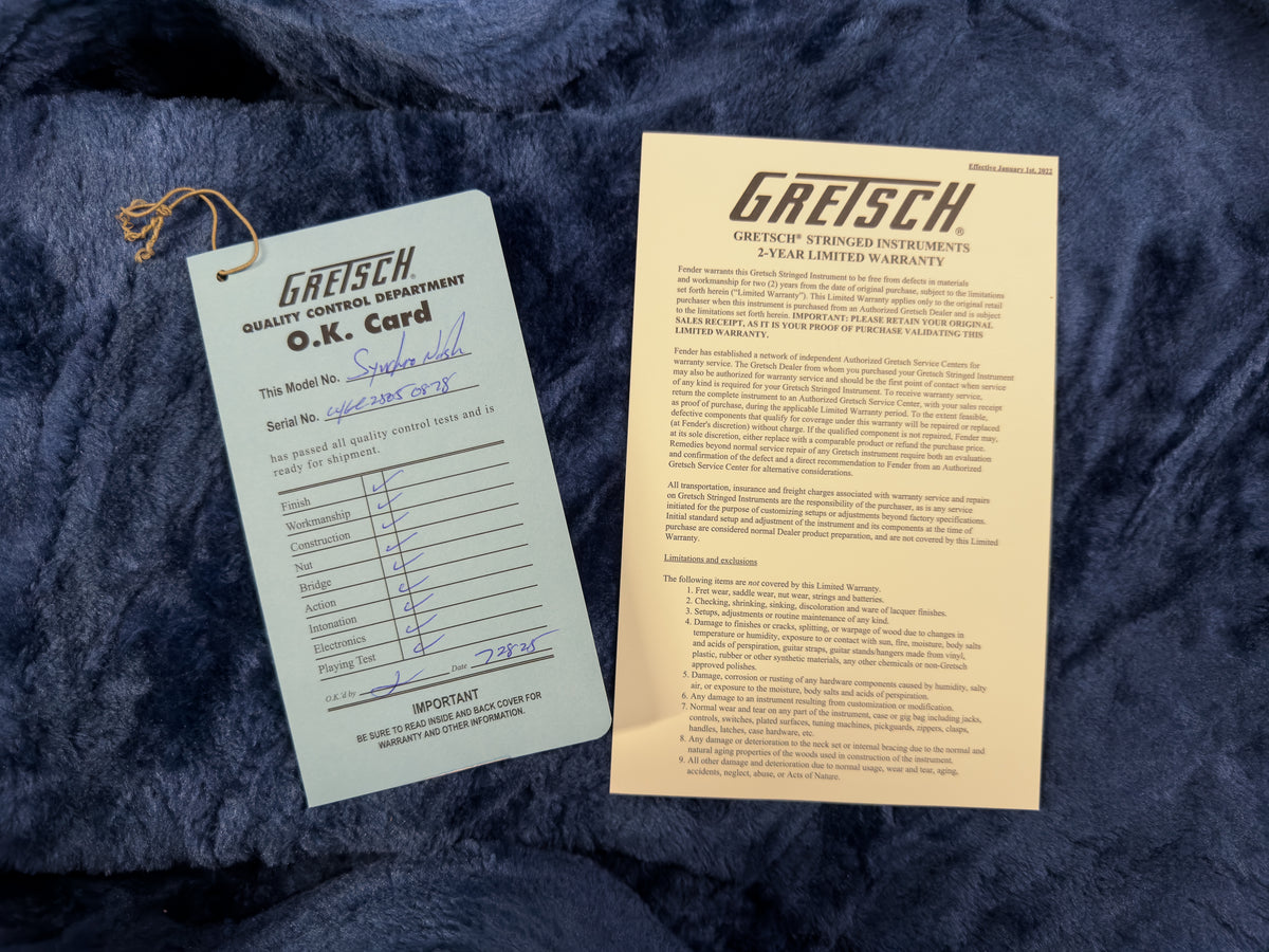 Gretsch Synchromatic Nashville Hollow Body Single-Cut with Bigsby 50&#39;s Orange Stain (878)