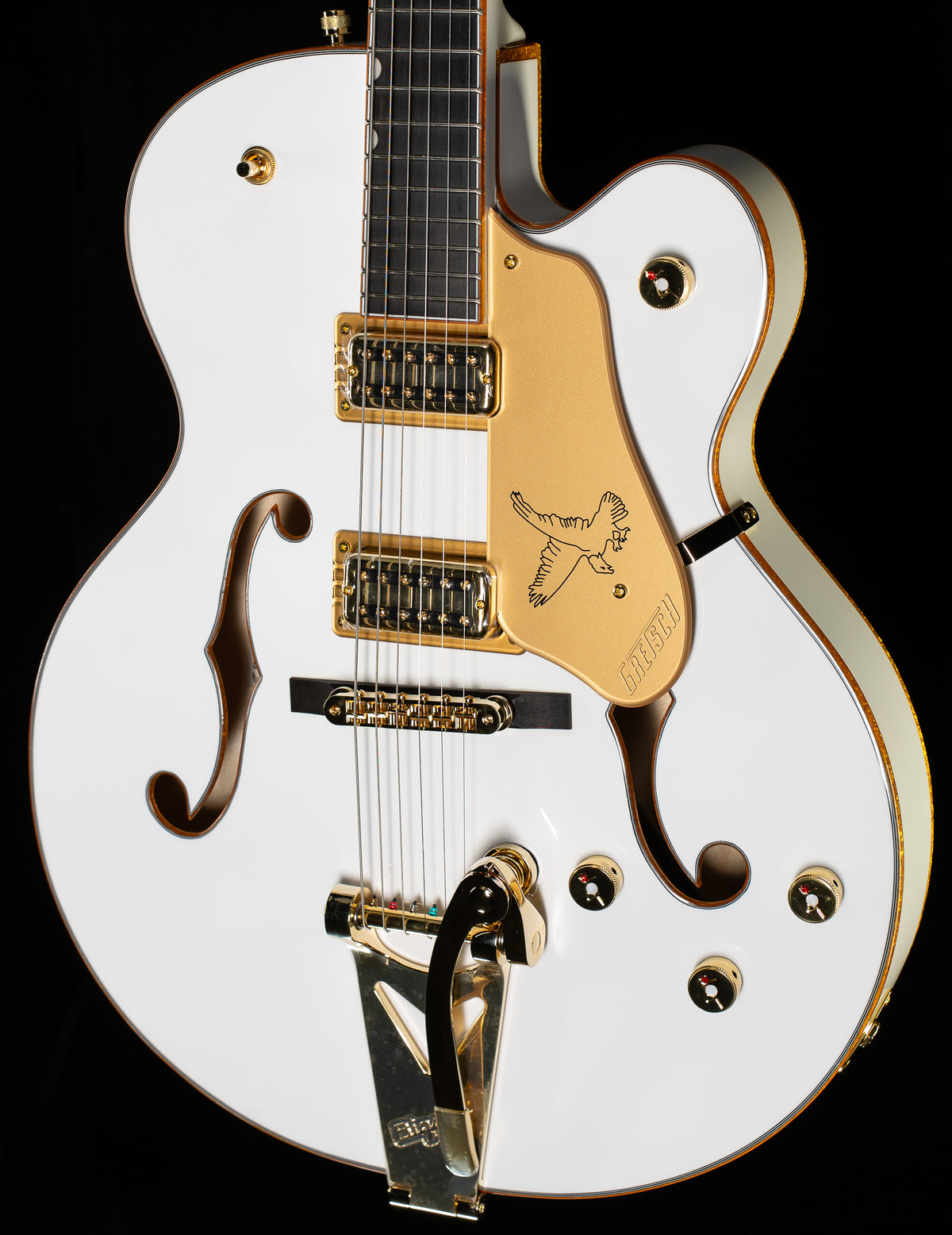 Gretsch Synchromatic Falcon Hollow Body Single-Cut with Bigsby Snowcrest White (231)