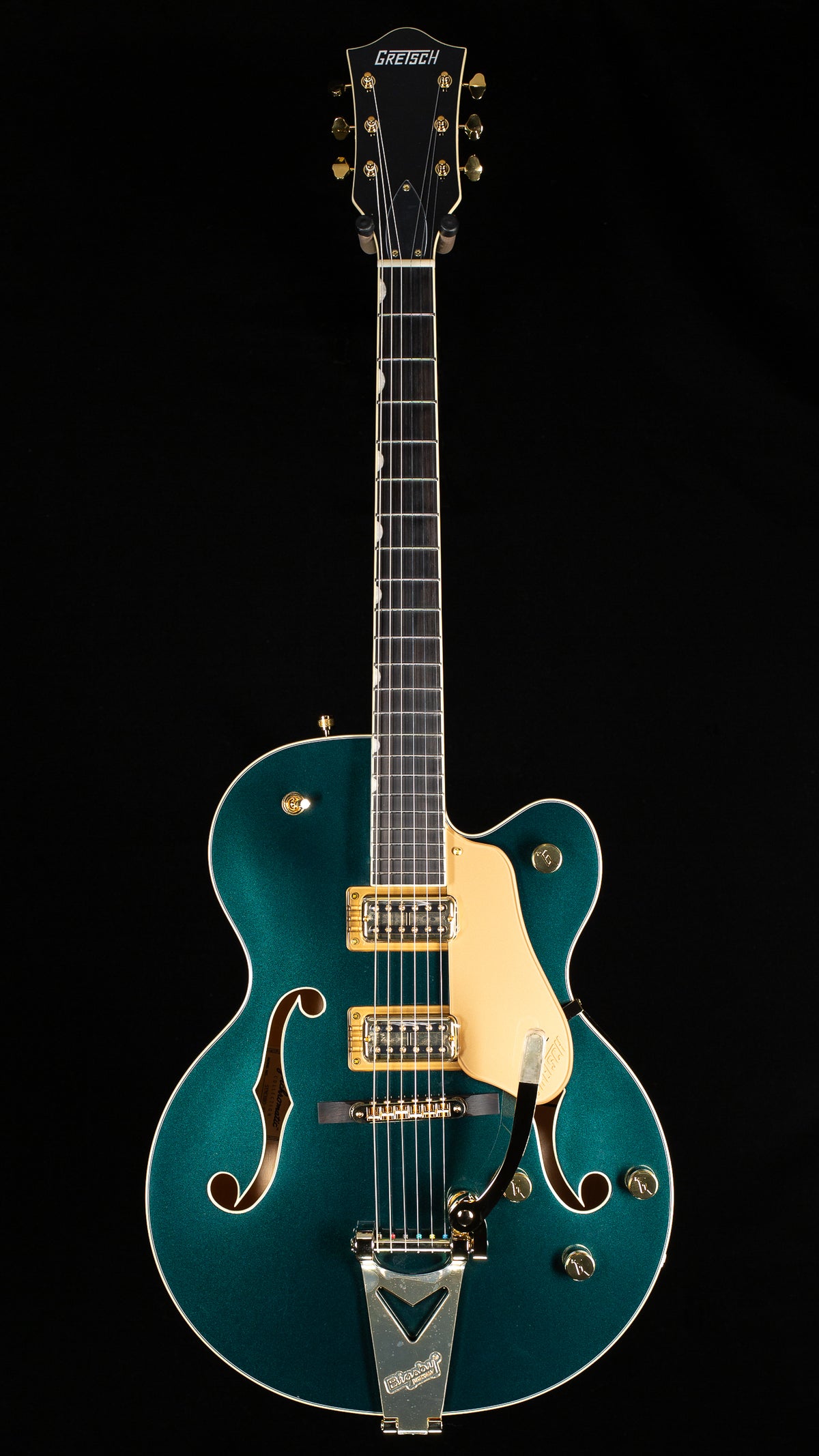 Gretsch Synchromatic Nashville Hollow Body Single-Cut with Bigsby Cadillac Green (552)