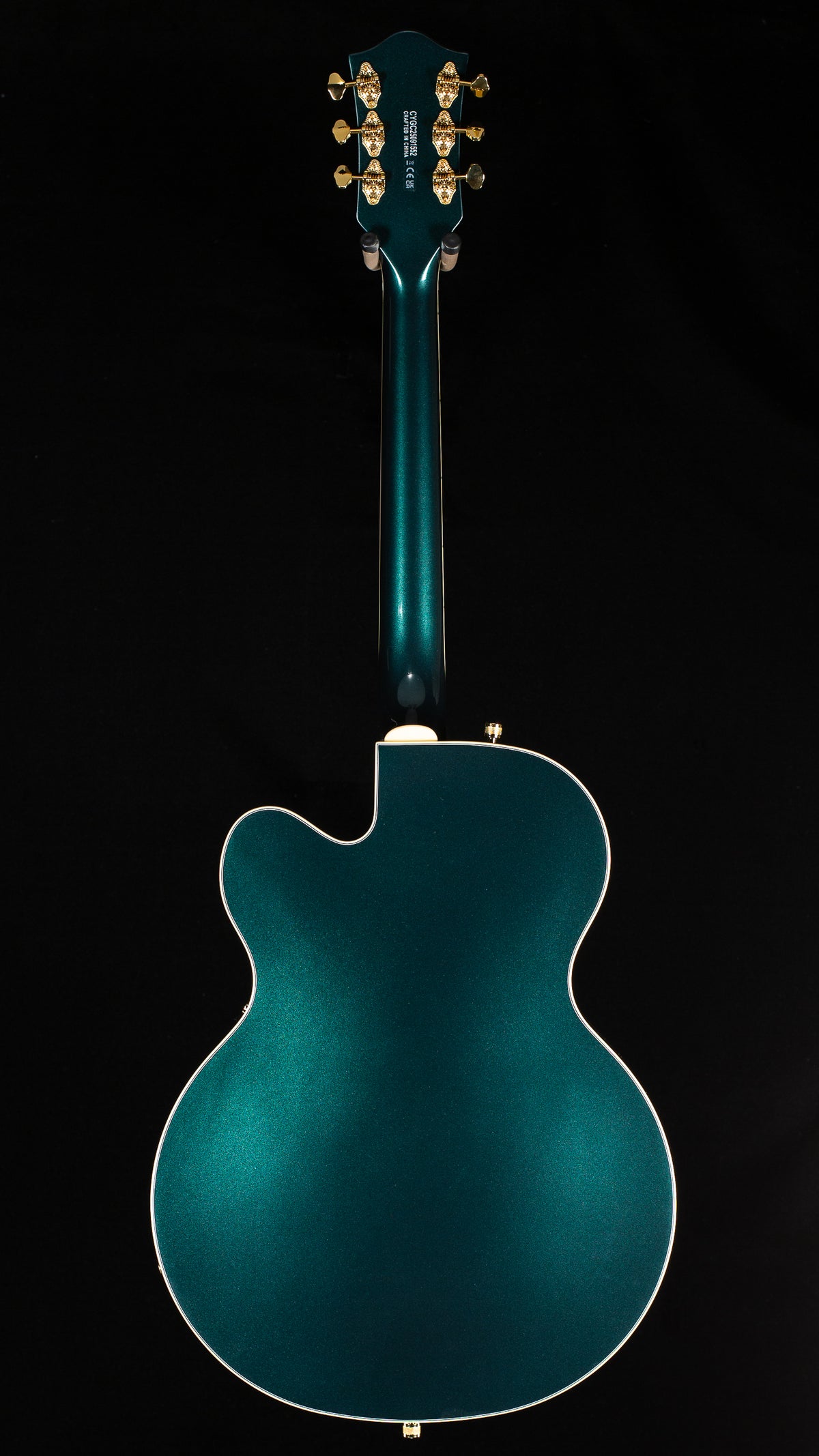 Gretsch Synchromatic Nashville Hollow Body Single-Cut with Bigsby Cadillac Green (552)