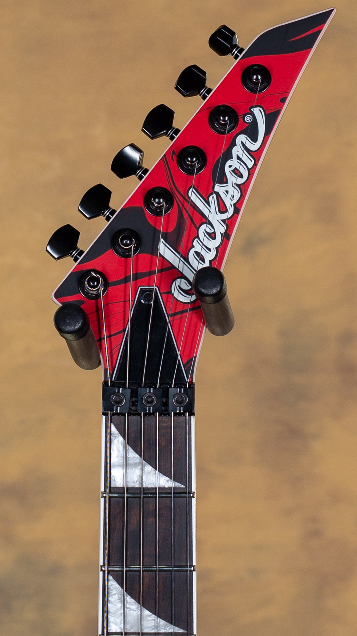 2021 Jackson X Series Soloist SLX DX Swirl Satin Red w/ Coffin Case