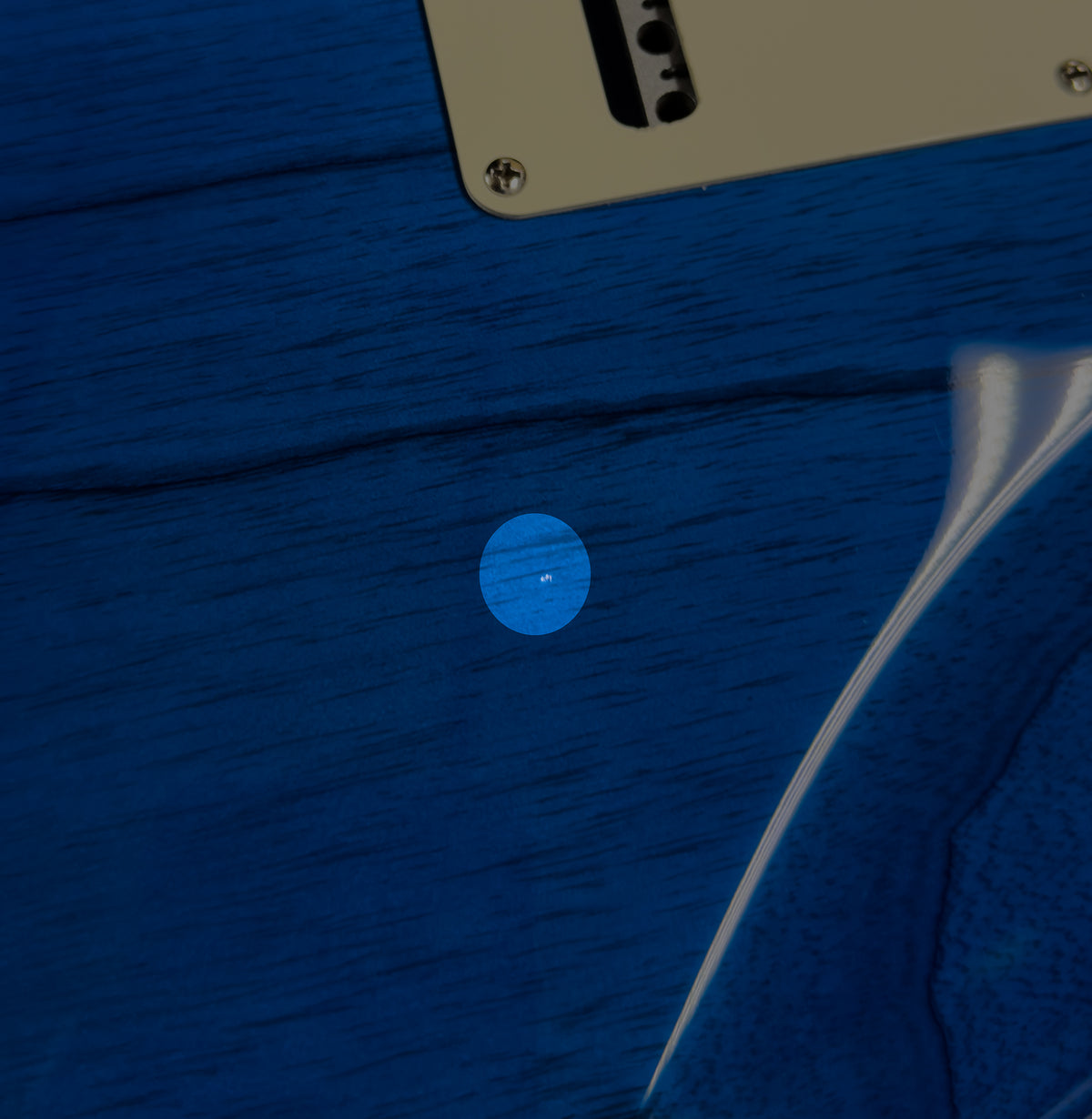 2015 Fender Custom Shop American Custom Stratocaster FMT HSS Sapphire Blue Transparent