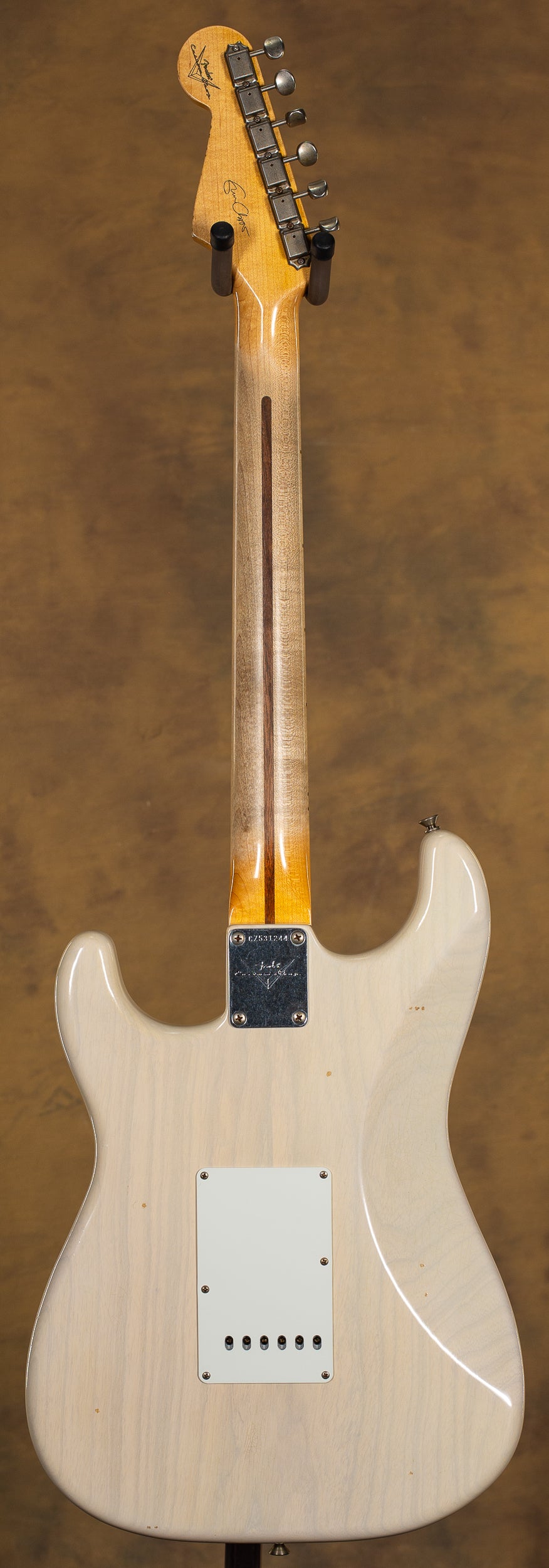 Fender Custom Shop Eric Clapton Signature Stratocaster Journeyman Relic Aged White Blonde