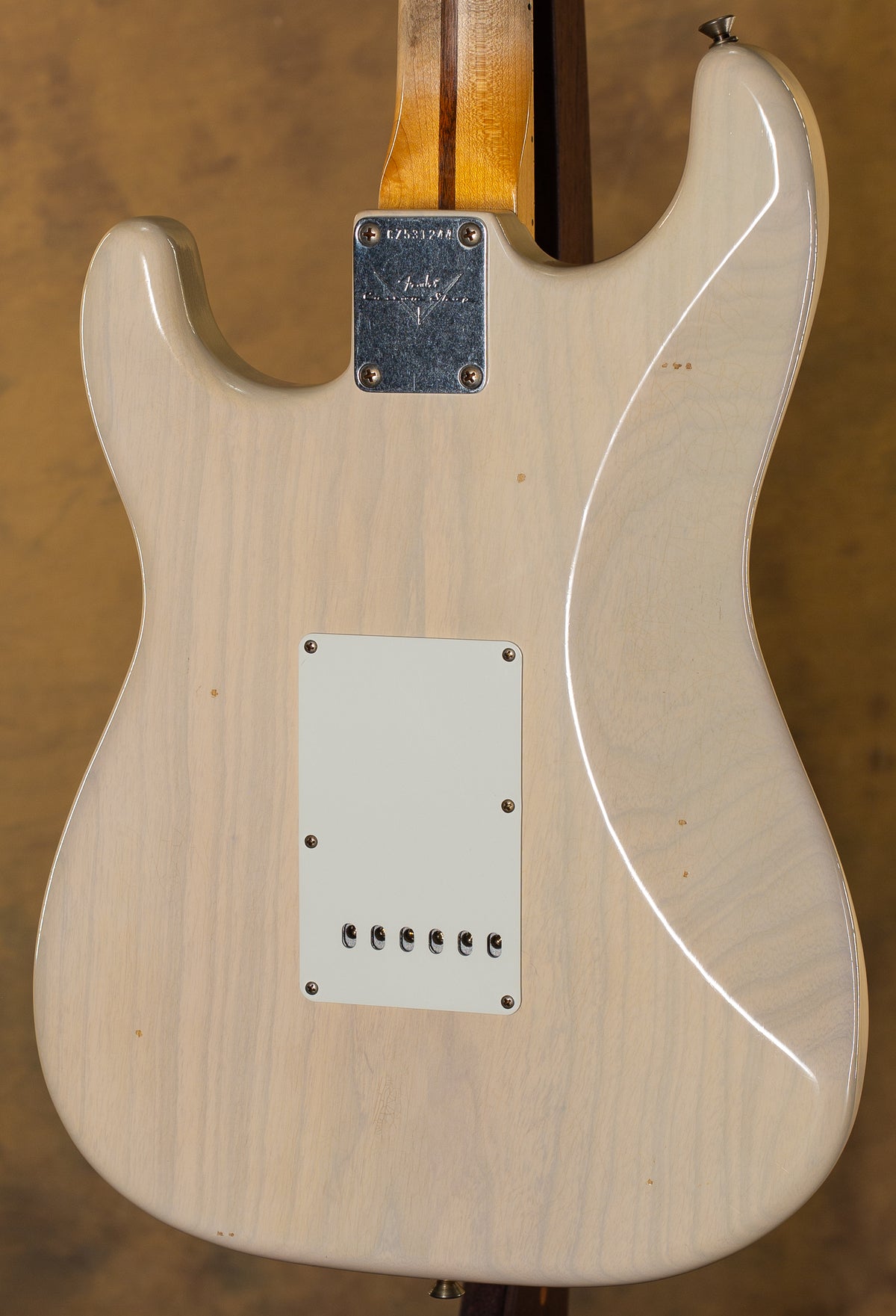 Fender Custom Shop Eric Clapton Signature Stratocaster Journeyman Relic Aged White Blonde