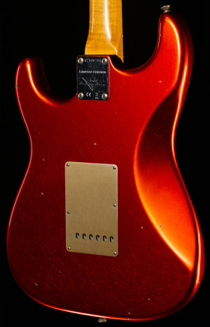Fender Custom Shop 2019 Limited Big Head Strat Journeyman Relic Aged Candy Apple Red (794)