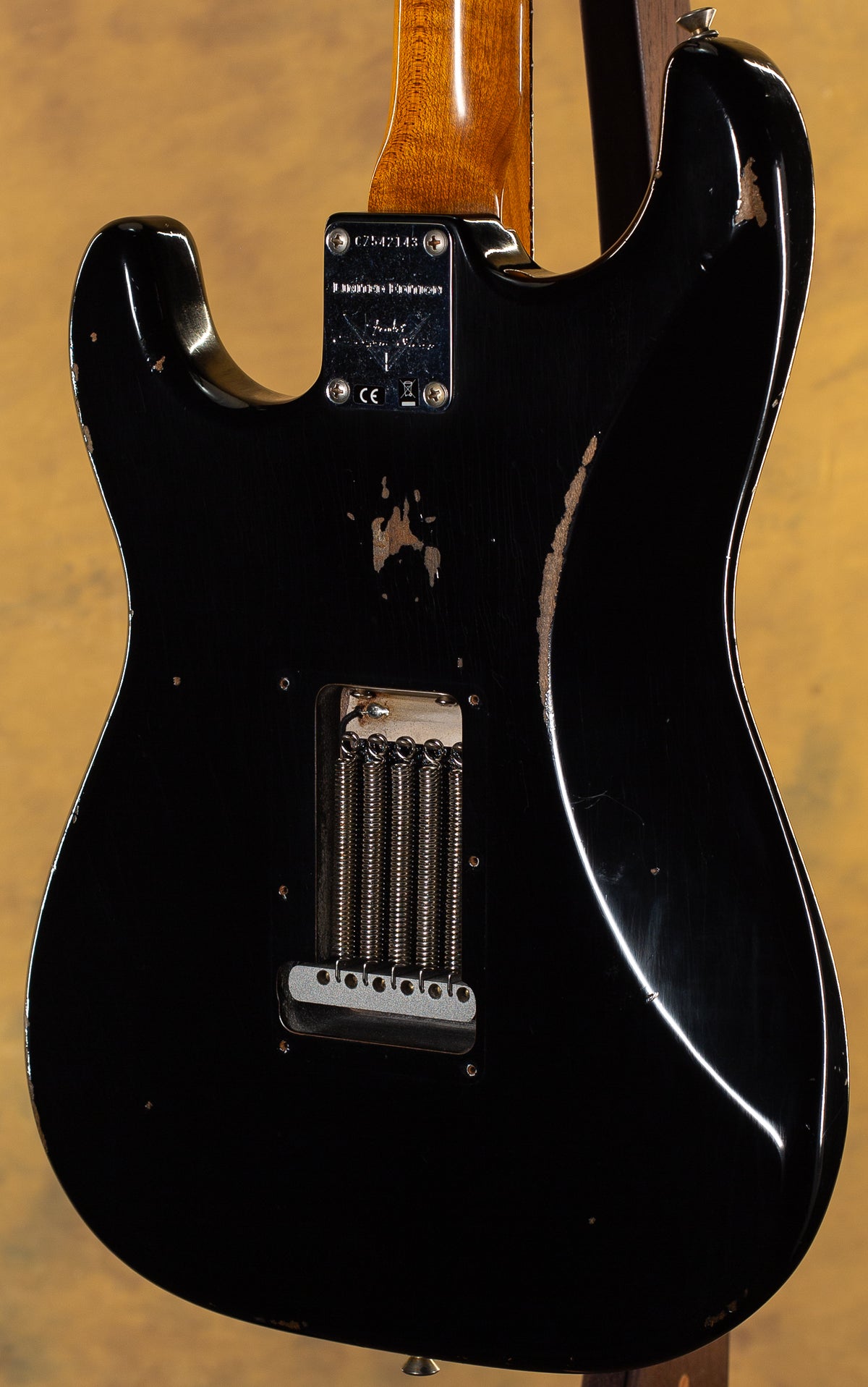 2019 Fender Custom Shop LTD Black Roasted Dual-Mag Strat Relic