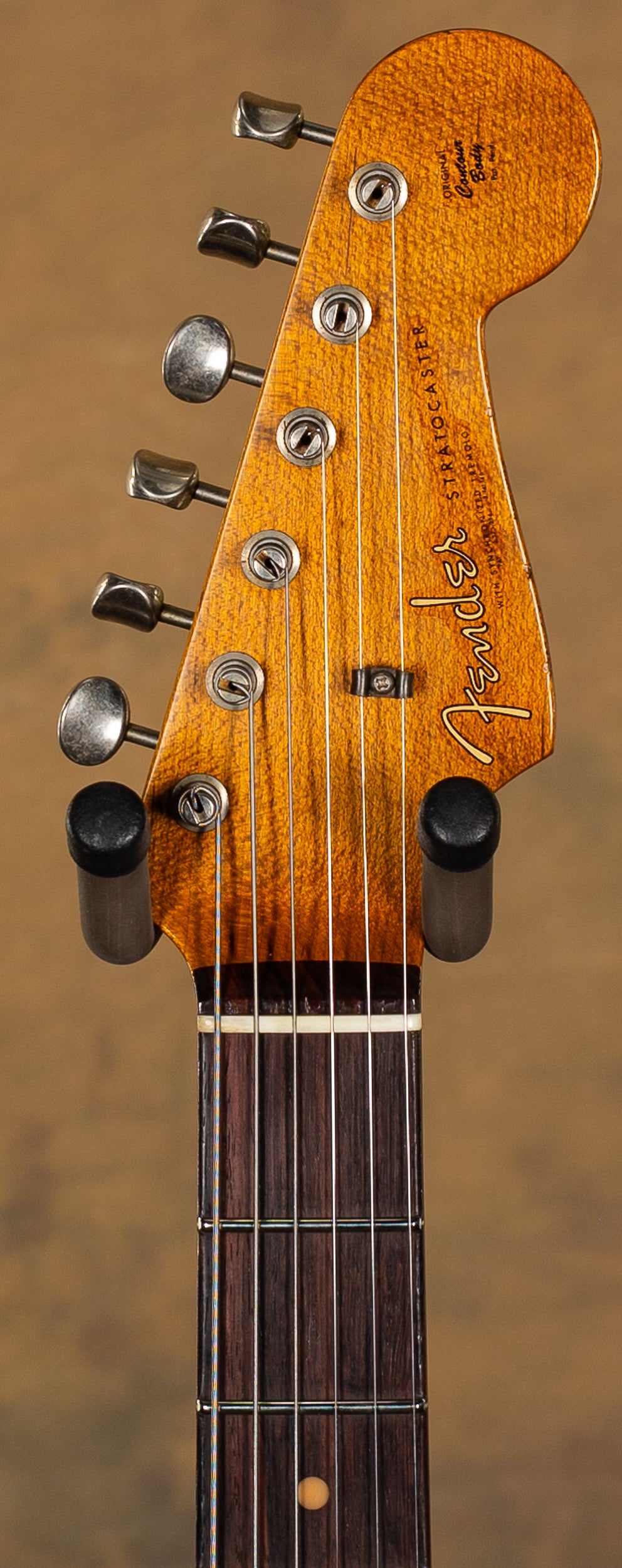 Fender Custom Shop LTD Black Roasted Dual-Mag Strat Relic