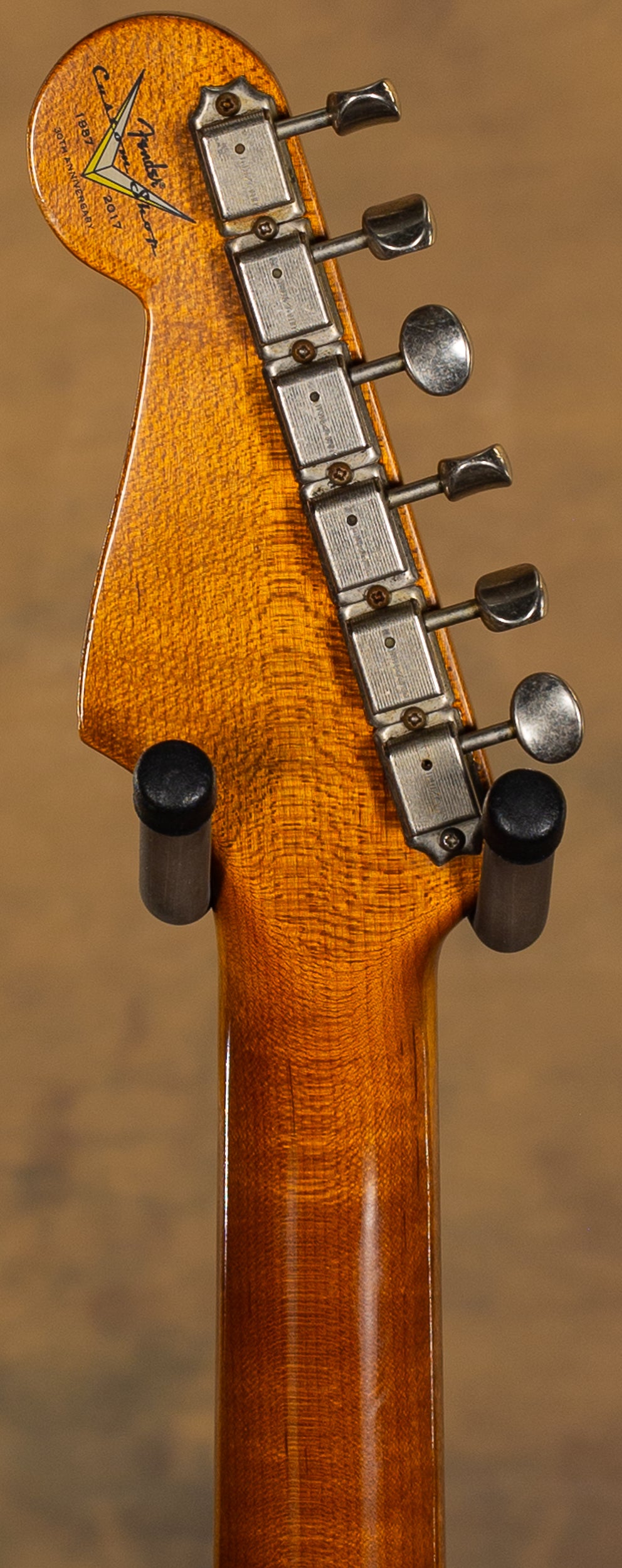 Fender Custom Shop LTD Black Roasted Dual-Mag Strat Relic