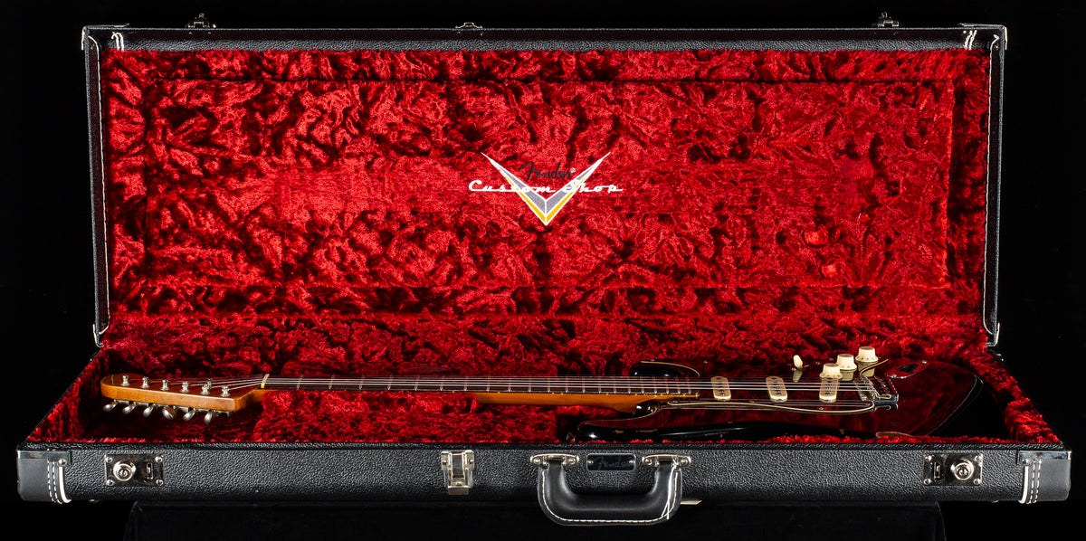 2019 Fender Custom Shop LTD Black Roasted Dual-Mag Strat Relic