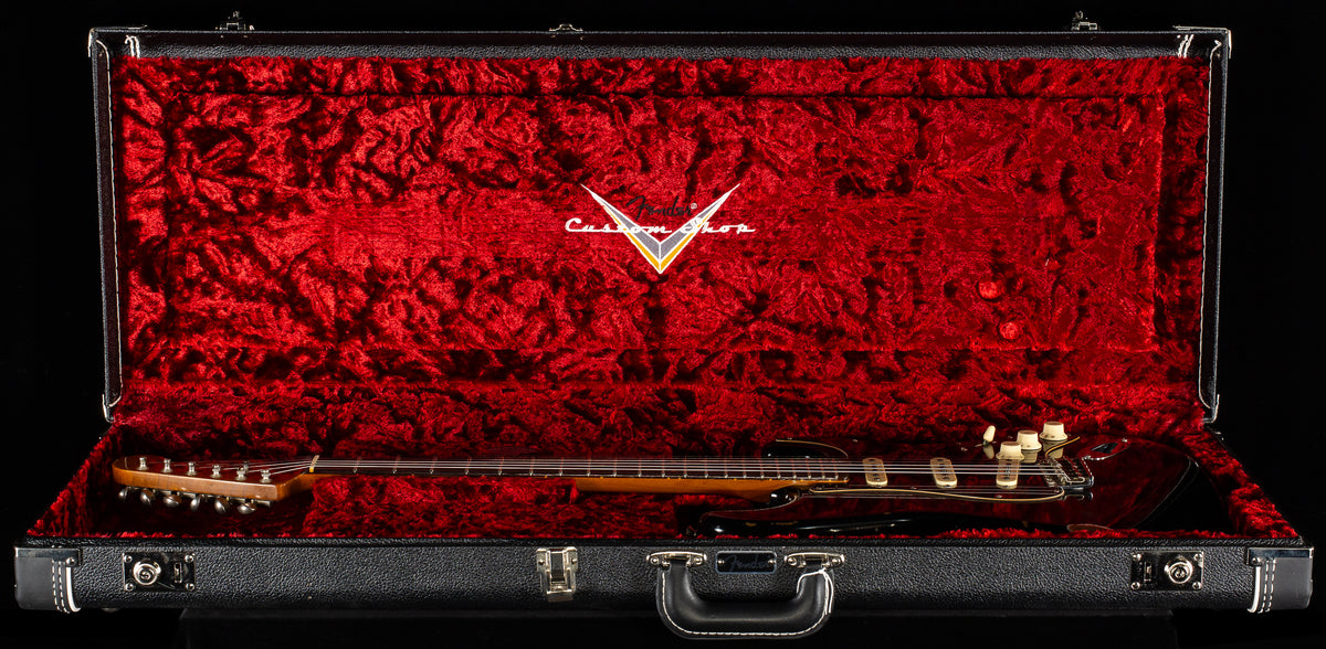 Fender Custom Shop LTD Black Roasted Dual-Mag Strat Relic