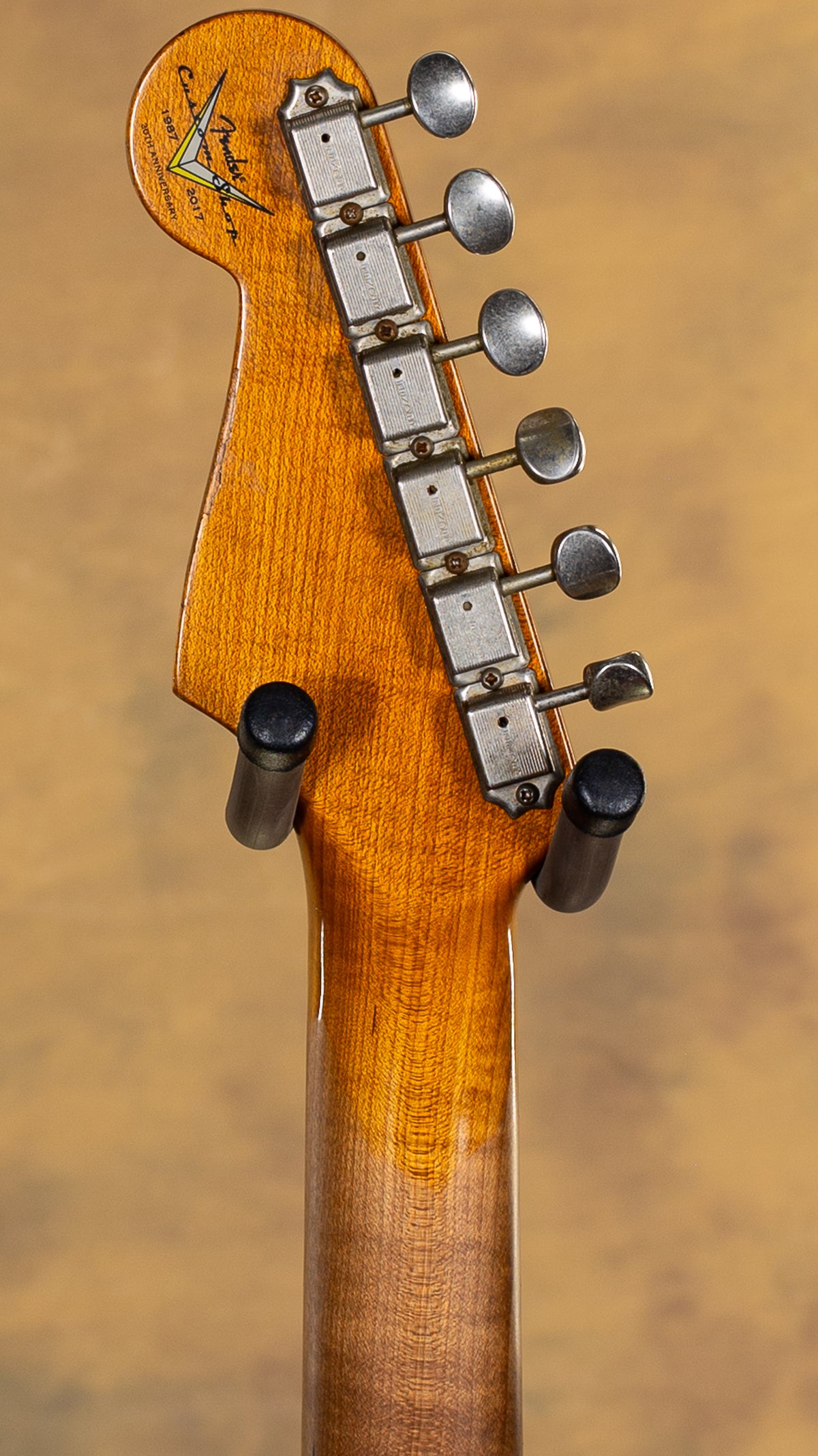 2019 Fender Custom Shop LTD '59 Stratocaster Heavy Relic Aged Fiesta Red