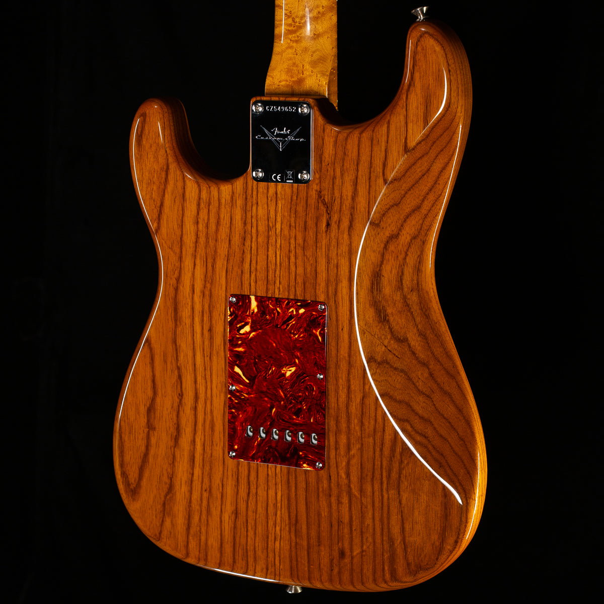 Fender Custom Shop Artisan Koa Thinline Stratocaster Aged Natural DEMO (652)