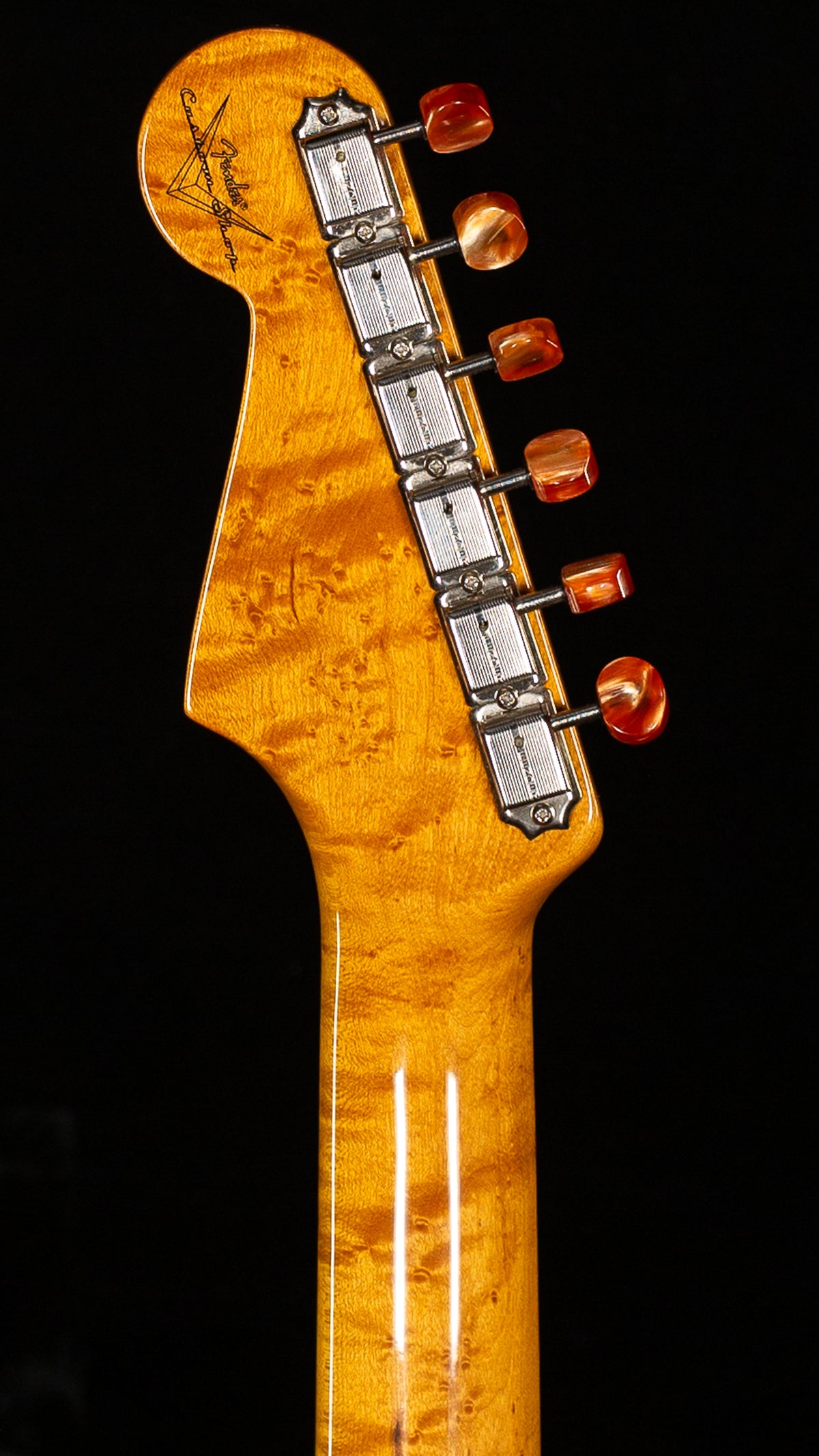 Fender Custom Shop Artisan Koa Thinline Stratocaster Aged Natural DEMO (652)