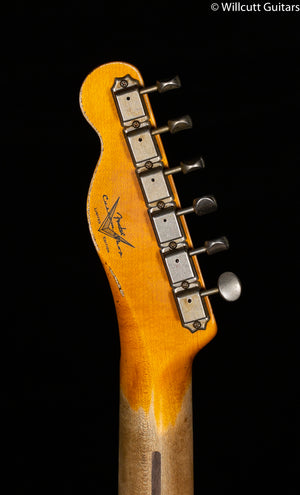 Fender Custom Shop CuNiFe Blackguard Telecaster Heavy Relic Aged Butterscotch Blonde Bigsby (297)