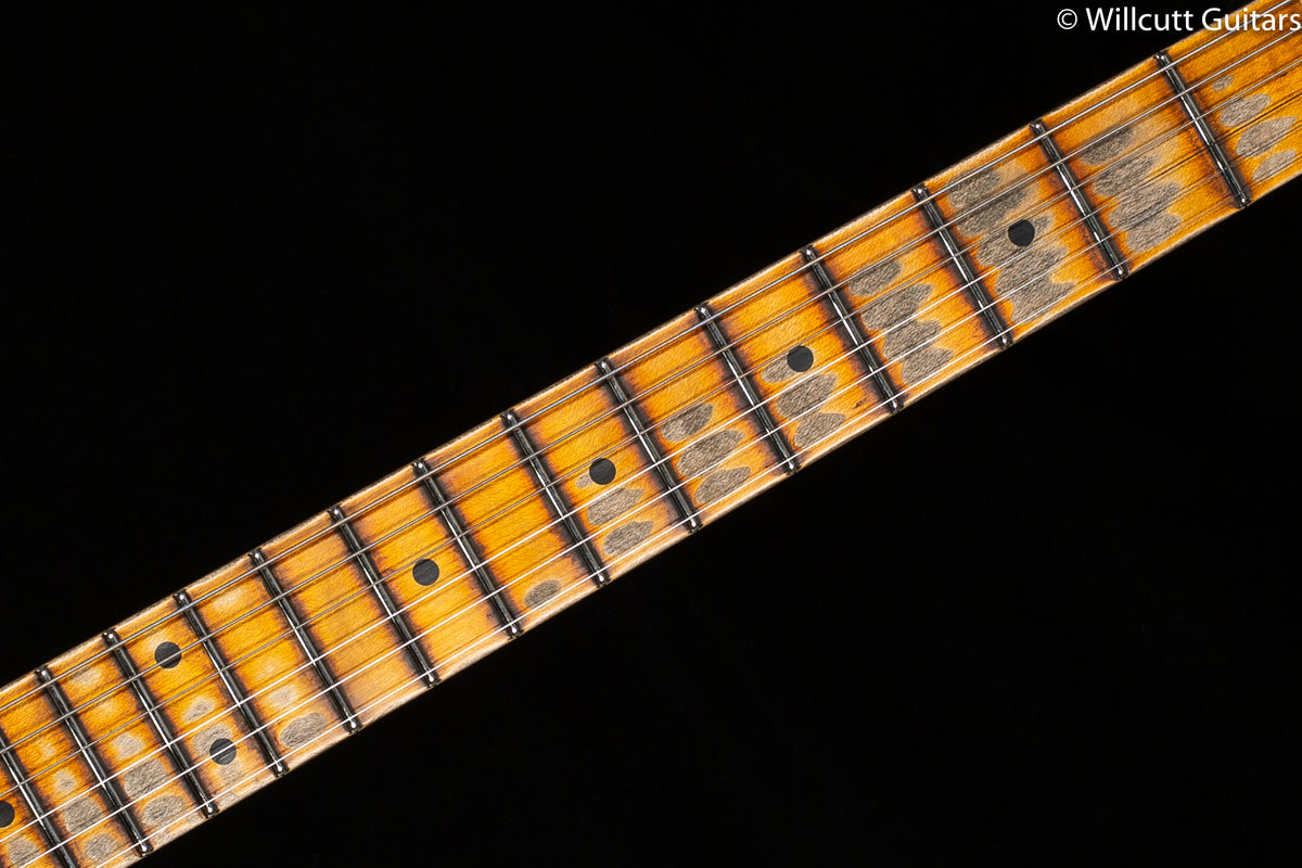 Fender Custom Shop CuNiFe Blackguard Telecaster Heavy Relic Aged Butterscotch Blonde Bigsby (297)