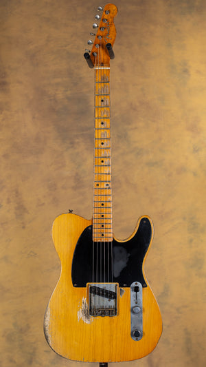 2021 Fender Custom Shop Masterbuilt Dale Wilson 50s Esquire Relic Butterscotch Blonde