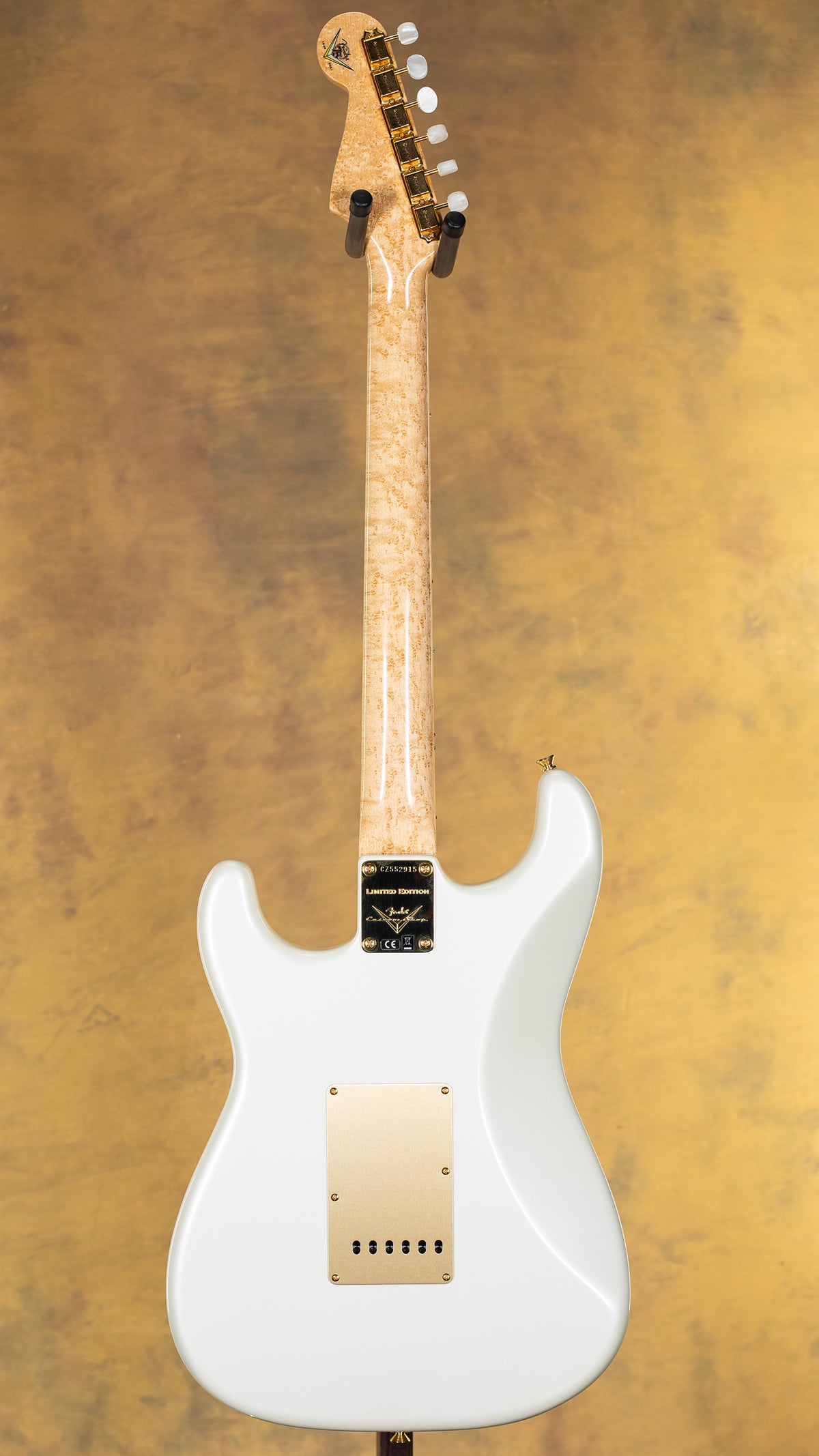 2021 Fender Custom Shop Limited Edition 75th Anniversary Stratocaster NOS Diamond White Pearl