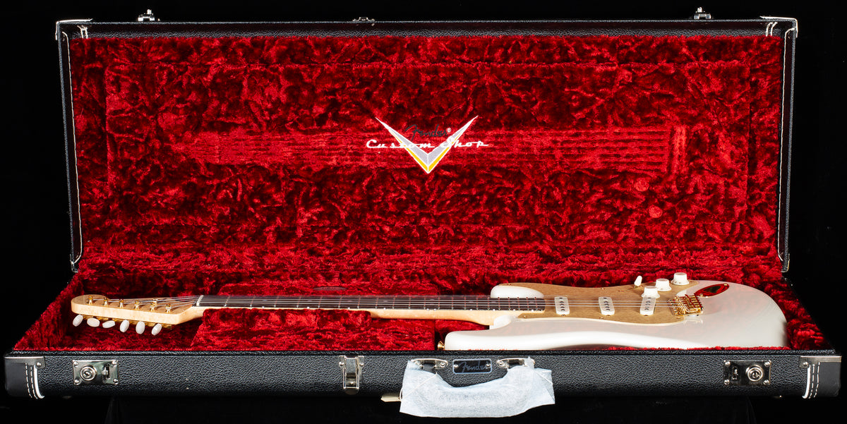 2021 Fender Custom Shop Limited Edition 75th Anniversary Stratocaster NOS Diamond White Pearl