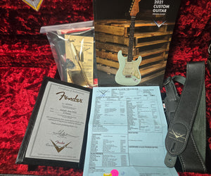 2021 Fender Custom Shop Limited Edition 75th Anniversary Stratocaster NOS Diamond White Pearl