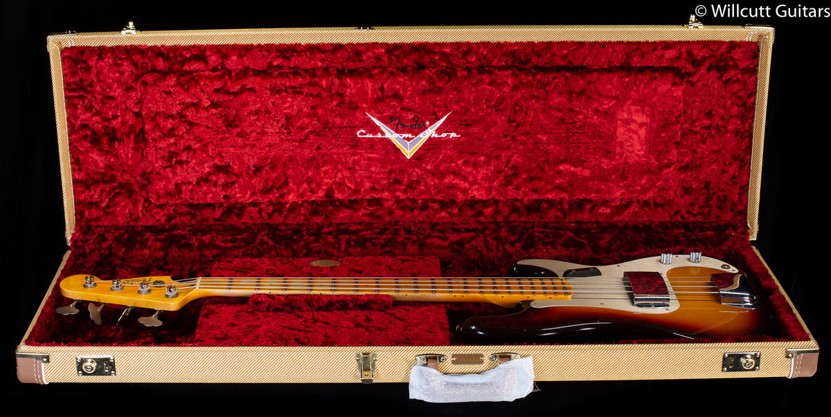 Fender Custom Shop 1959 Precision Bass Journeyman Relic 3TS Bass Guitar (858)