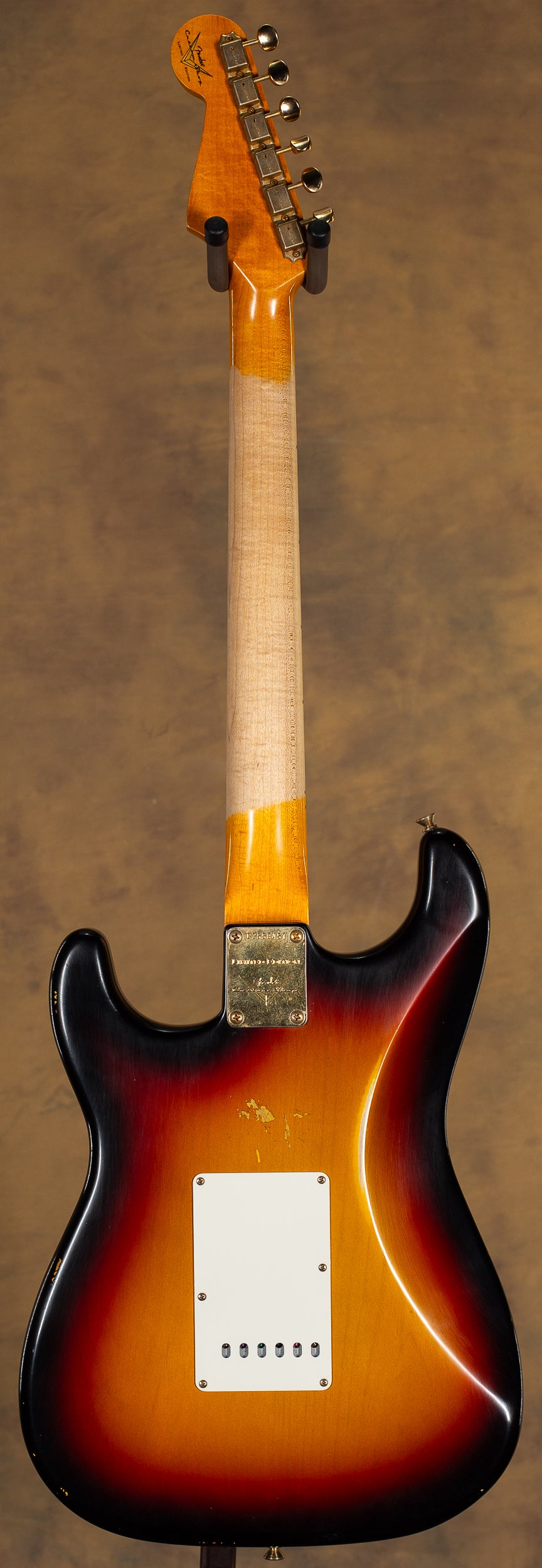 2022 Fender Custom Shop LTD 1962 Bone Tone Stratocaster Relic 3-Color Sunburst