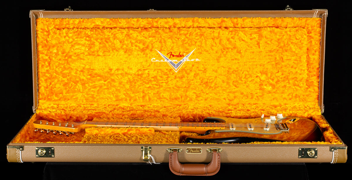 2022 Fender Custom Shop LTD 1962 Bone Tone Stratocaster Relic 3-Color Sunburst