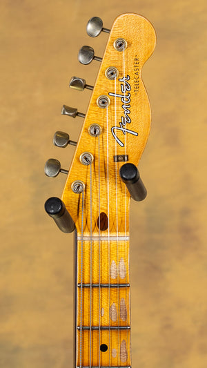 2022 Fender Custom Shop 1958 Telecaster Journeyman Relic Aged HLE Gold