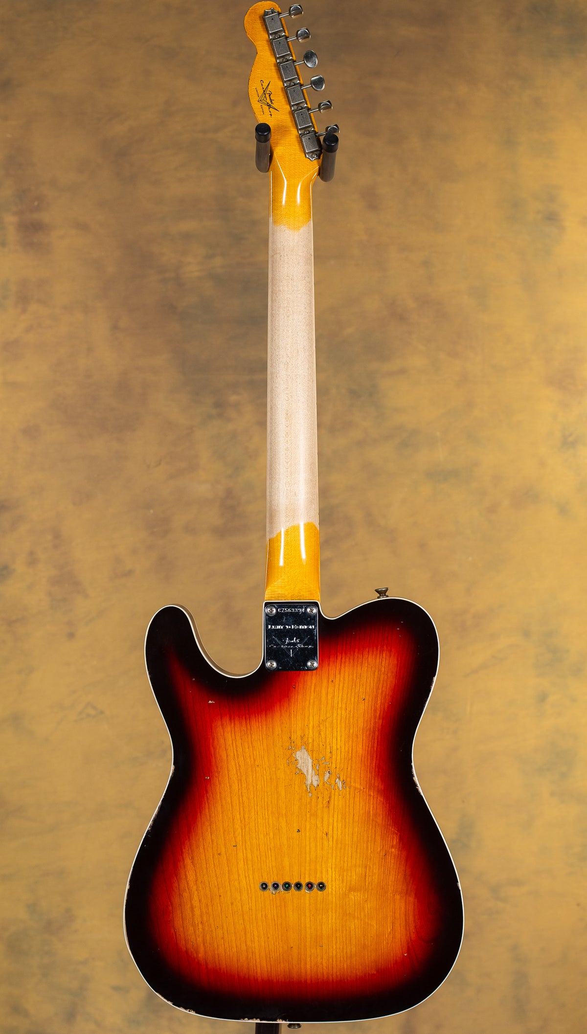 2023 Fender Custom Shop LTD 1960 Telecaster Custom Relic Chocolate 3-Tone Sunburst