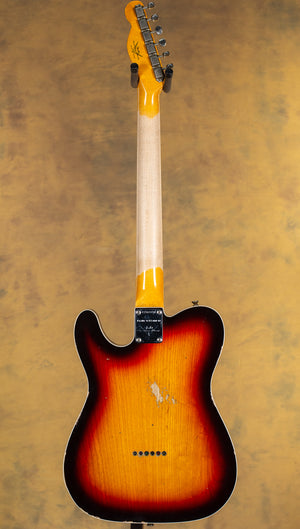 2023 Fender Custom Shop LTD 1960 Telecaster Custom Relic Chocolate 3-Tone Sunburst