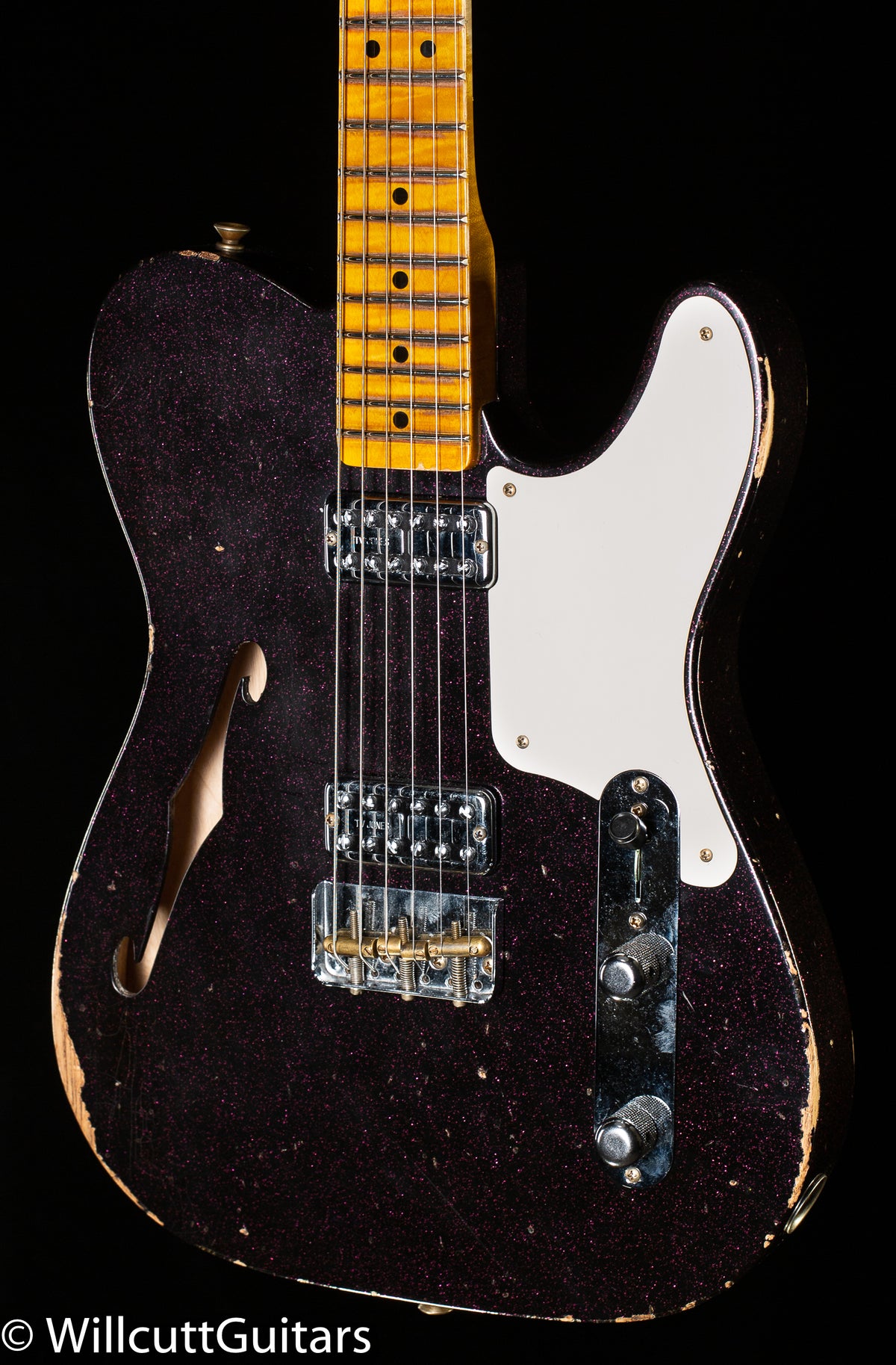 Fender Custom Shop LTD Caballo Tono Ligero Relic Aged Magenta Sparkle (330)