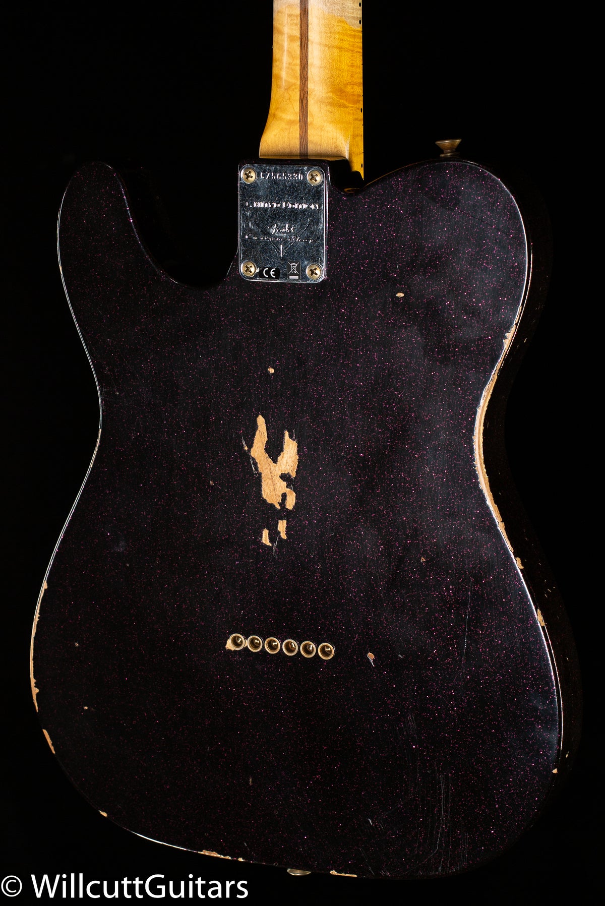 Fender Custom Shop LTD Caballo Tono Ligero Relic Aged Magenta Sparkle (330)