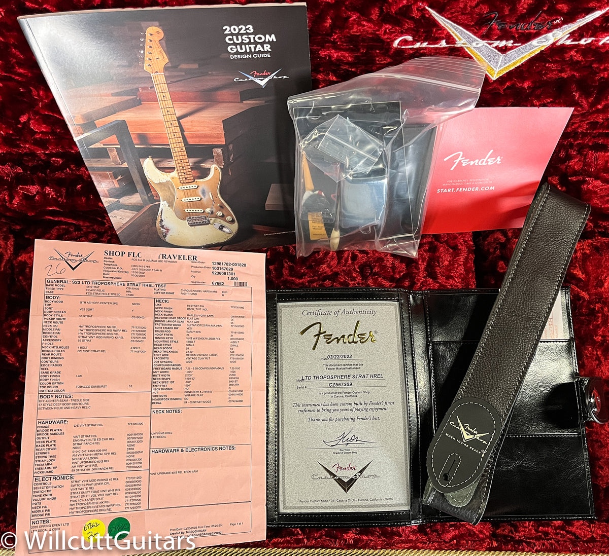 Fender Custom Shop LTD Troposphere Stratocater Heavy Relic Tobacco Sunburst (309)